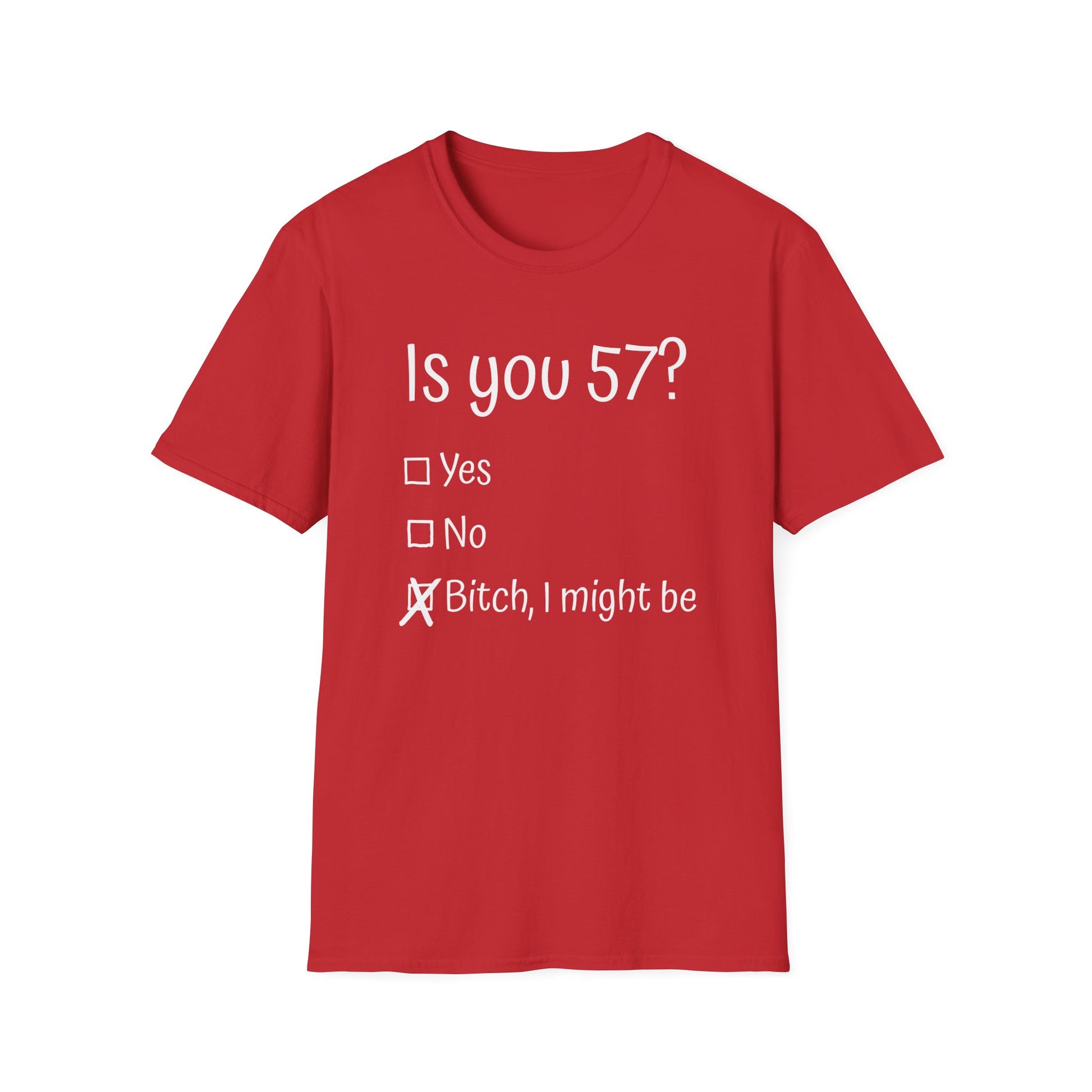You Is Old Customizable T-shirt | Snarky Tee for Older Woman | Gift for Mom or Grandma | Sweary Tee | Inappropriate Gift | XS-5X