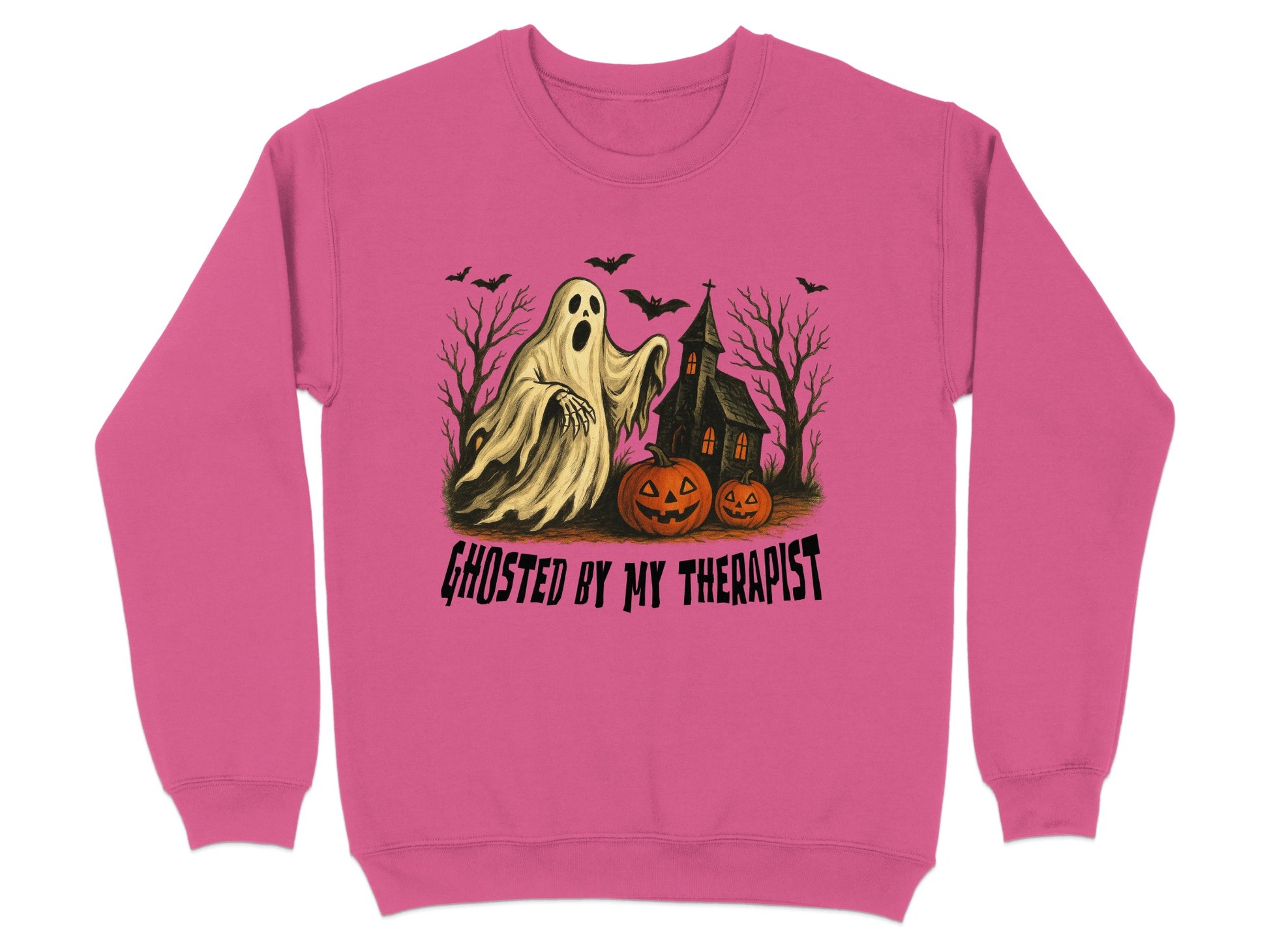 Ghosted by My Therapist Halloween Sweater product type