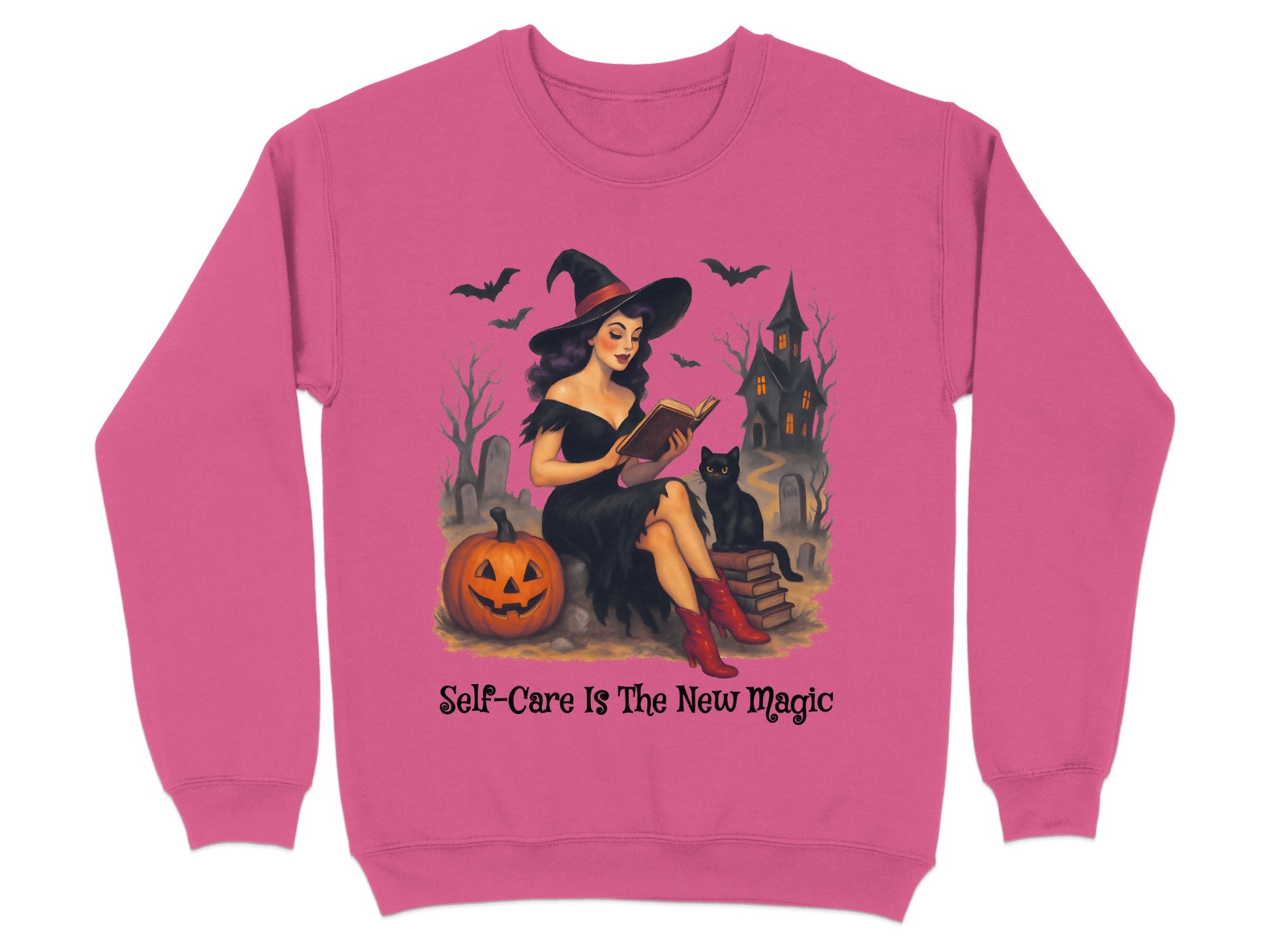 Self-Care Is The New Magic Halloween Sweatshirt product type