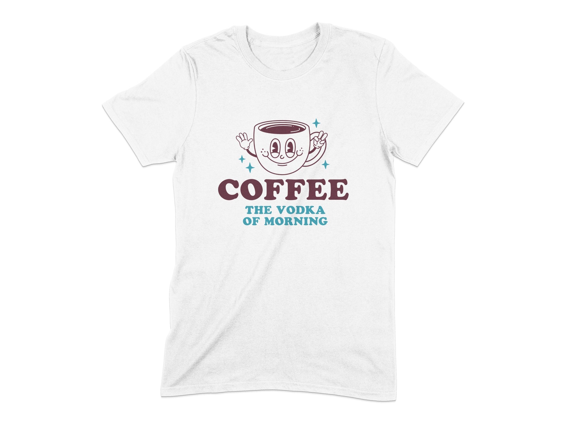 Coffee The Vodka Of Morning Graphic T-Shirt product type