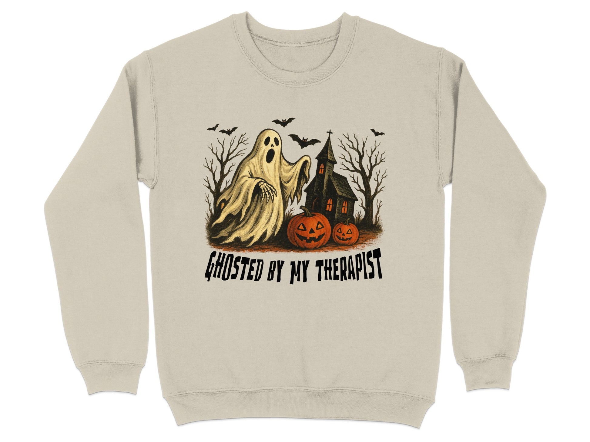 Ghosted By My Therapist Halloween Sweatshirt product