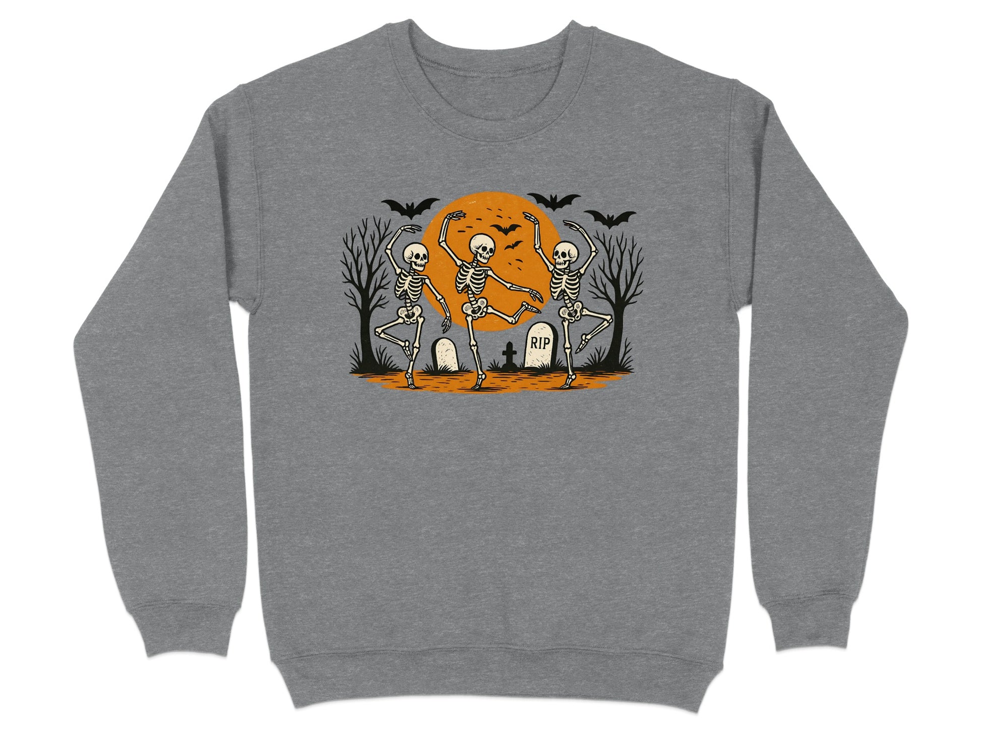 Halloween Skeletons Moon Dance Sweatshirt product