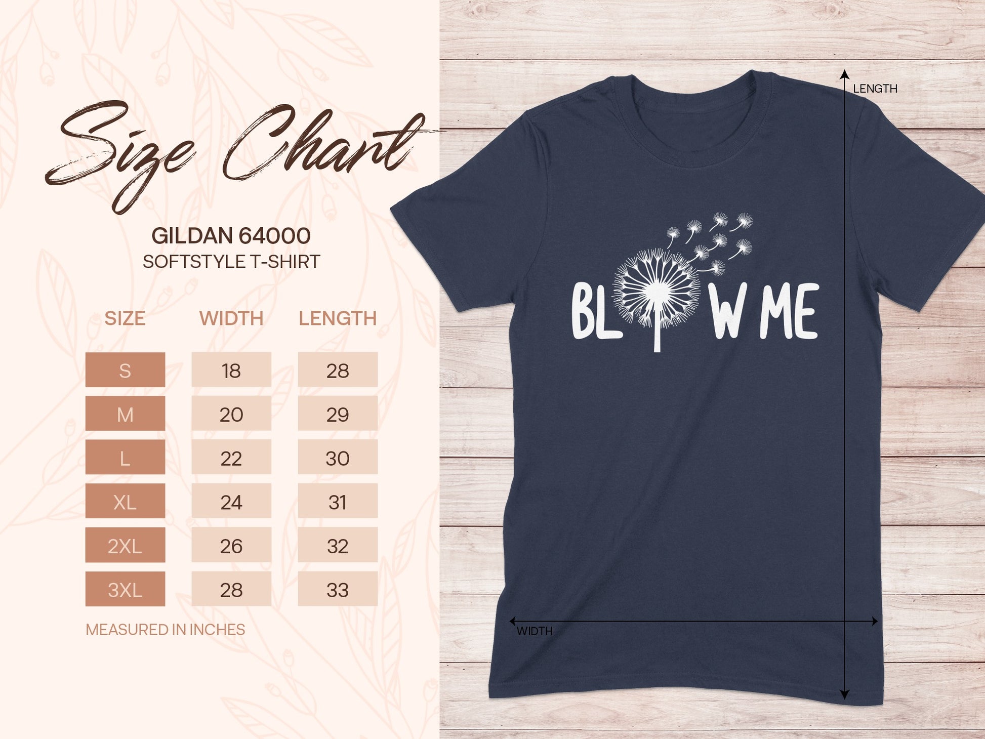 Blow Me Dandelion Graphic Print T-Shirt product type