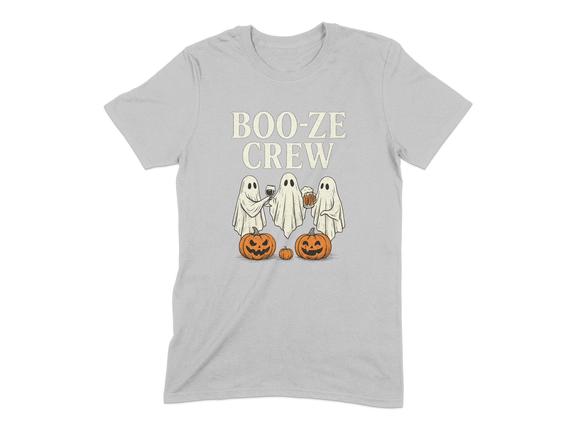 Boo-Ze Crew Ghostly Halloween T-Shirt product
