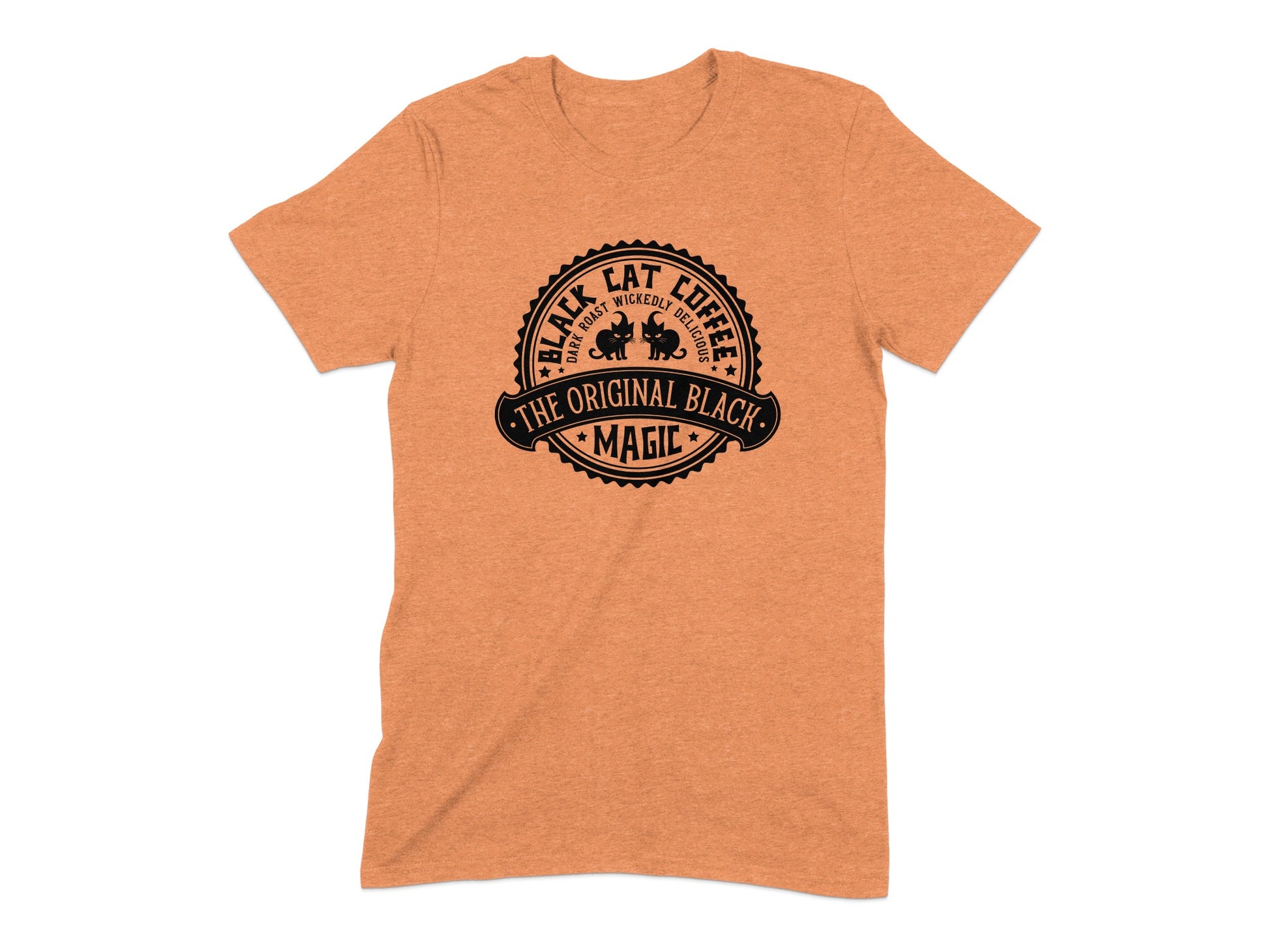 The Original Black Magic Black Cat Coffee T-Shirt product