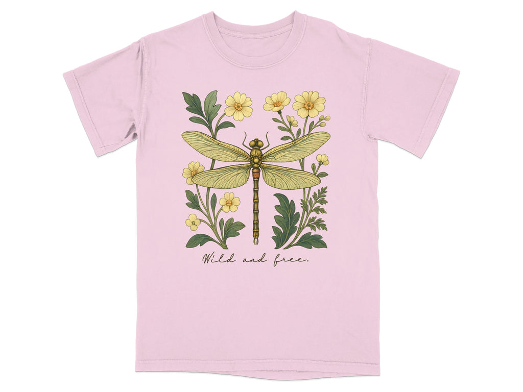 Wild and Free Dragonfly Graphic T-Shirt product