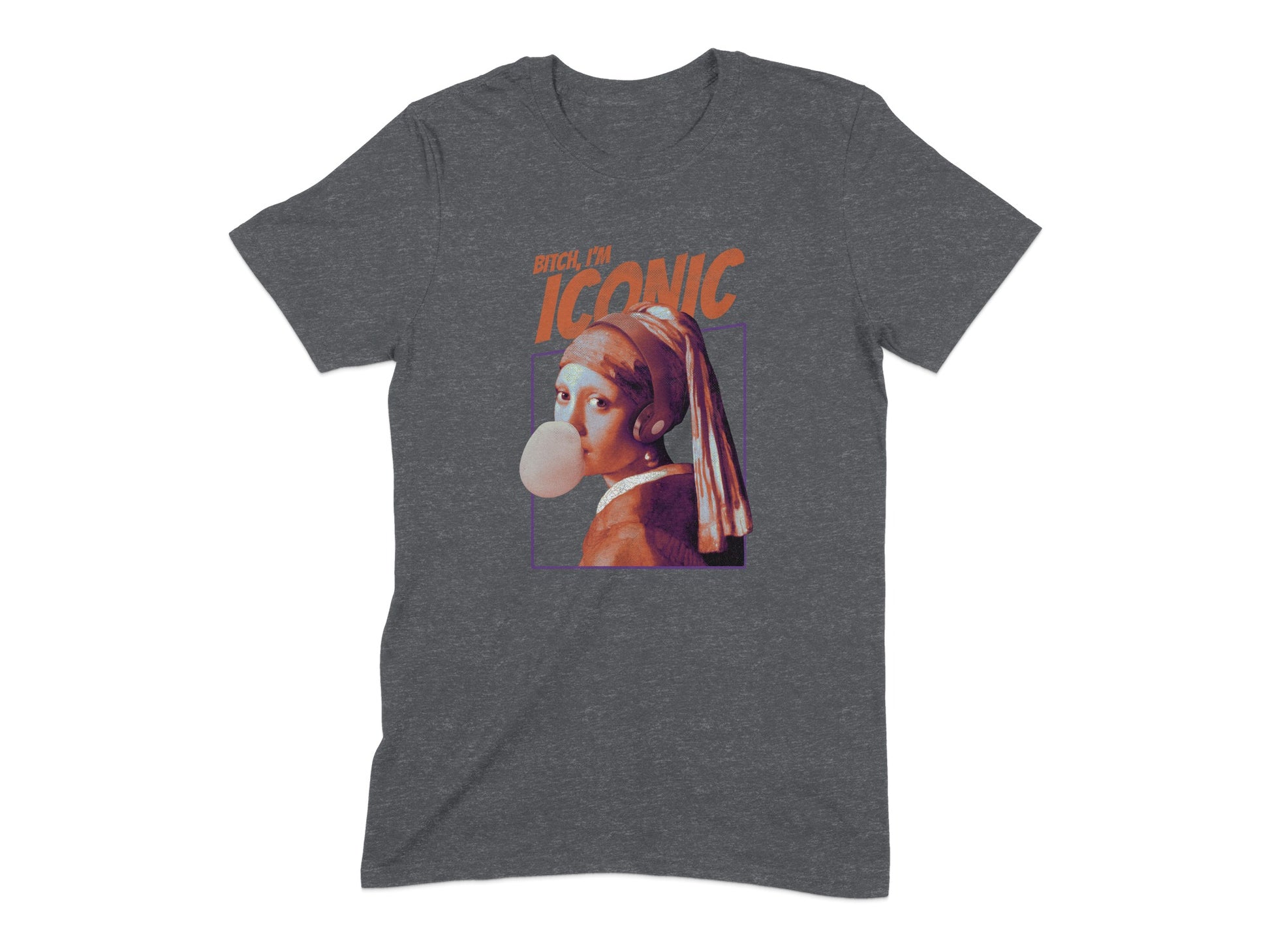 Iconic Girl with Headphones Graphic T-Shirt product type