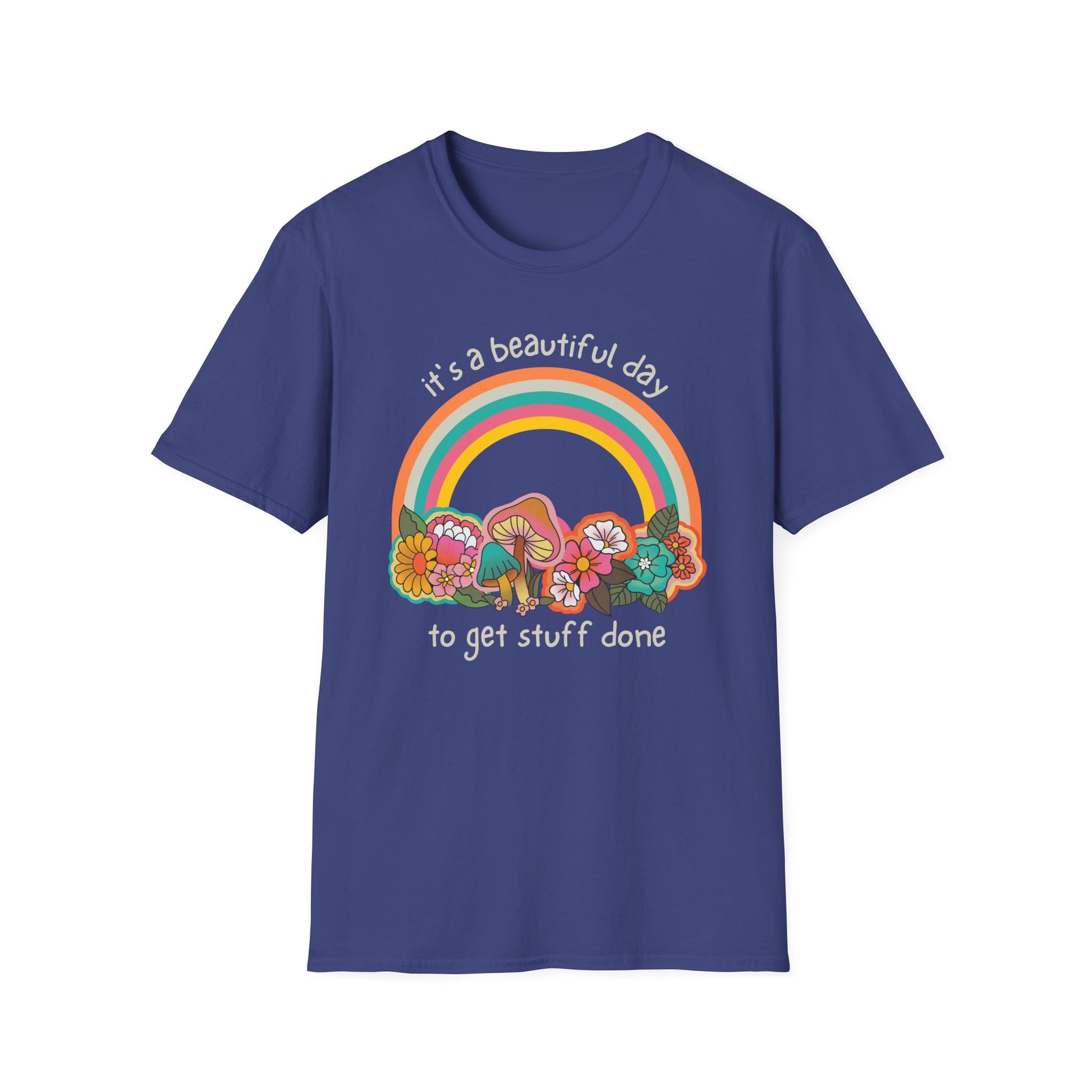 It's A Beautiful Day To Get Things Done Retro-Style 70s Inspired
