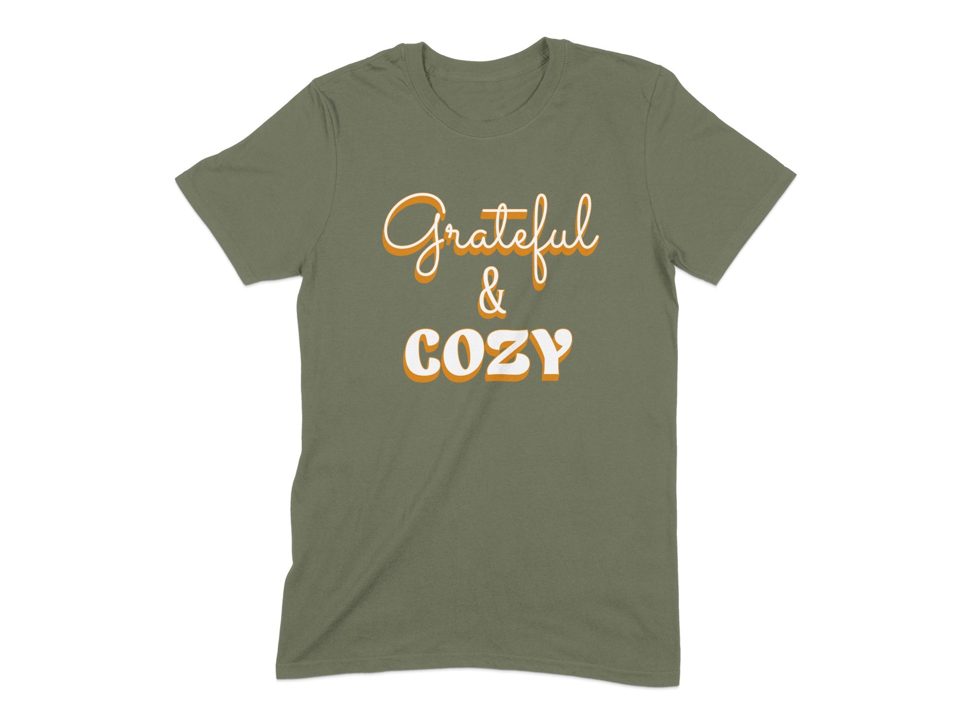Grateful & Cozy Stylish Tee Perfect for Everyday Product