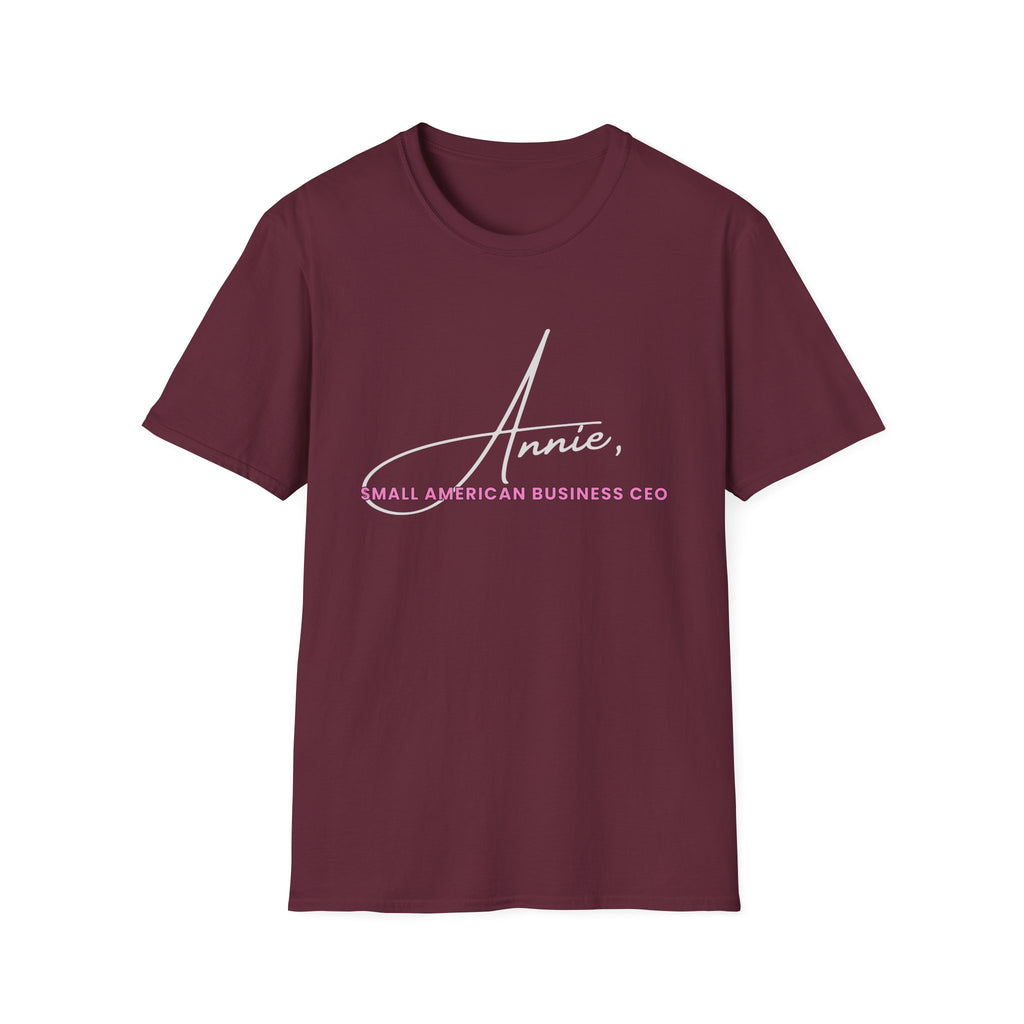 Personalized Small American Business CEO T-Shirt