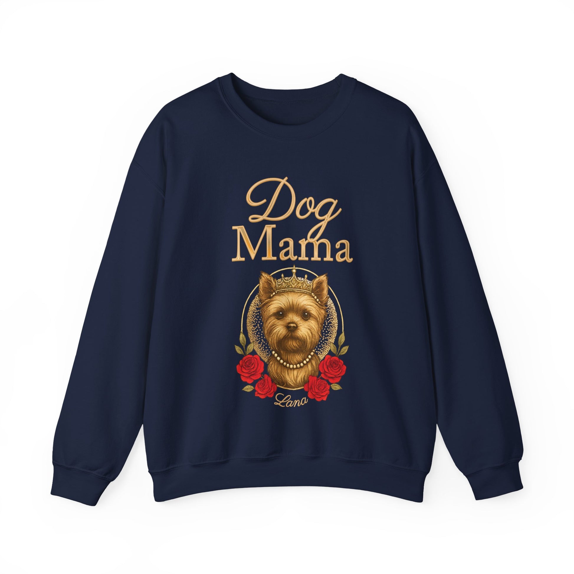 Custom Dog Mama Crewneck Sweatshirt