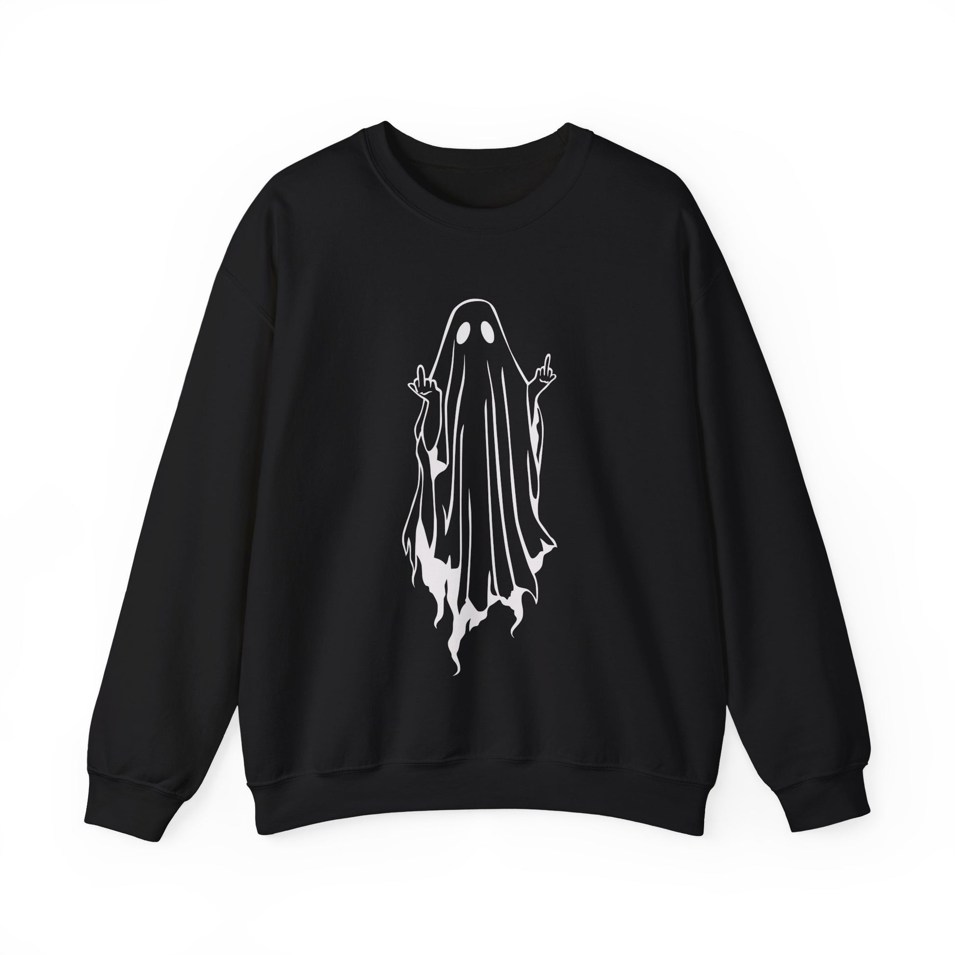 Ghostly Fun Unisex Crewneck Sweatshirt - Halloween Apparel