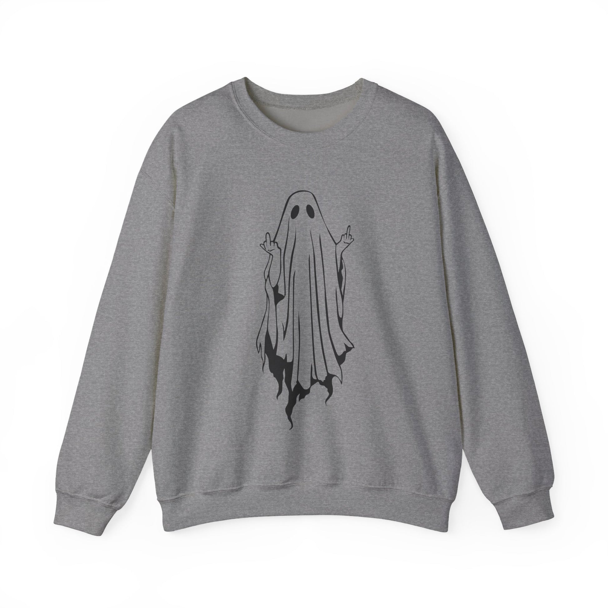 Ghostly Fun Unisex Crewneck Sweatshirt - Halloween Apparel