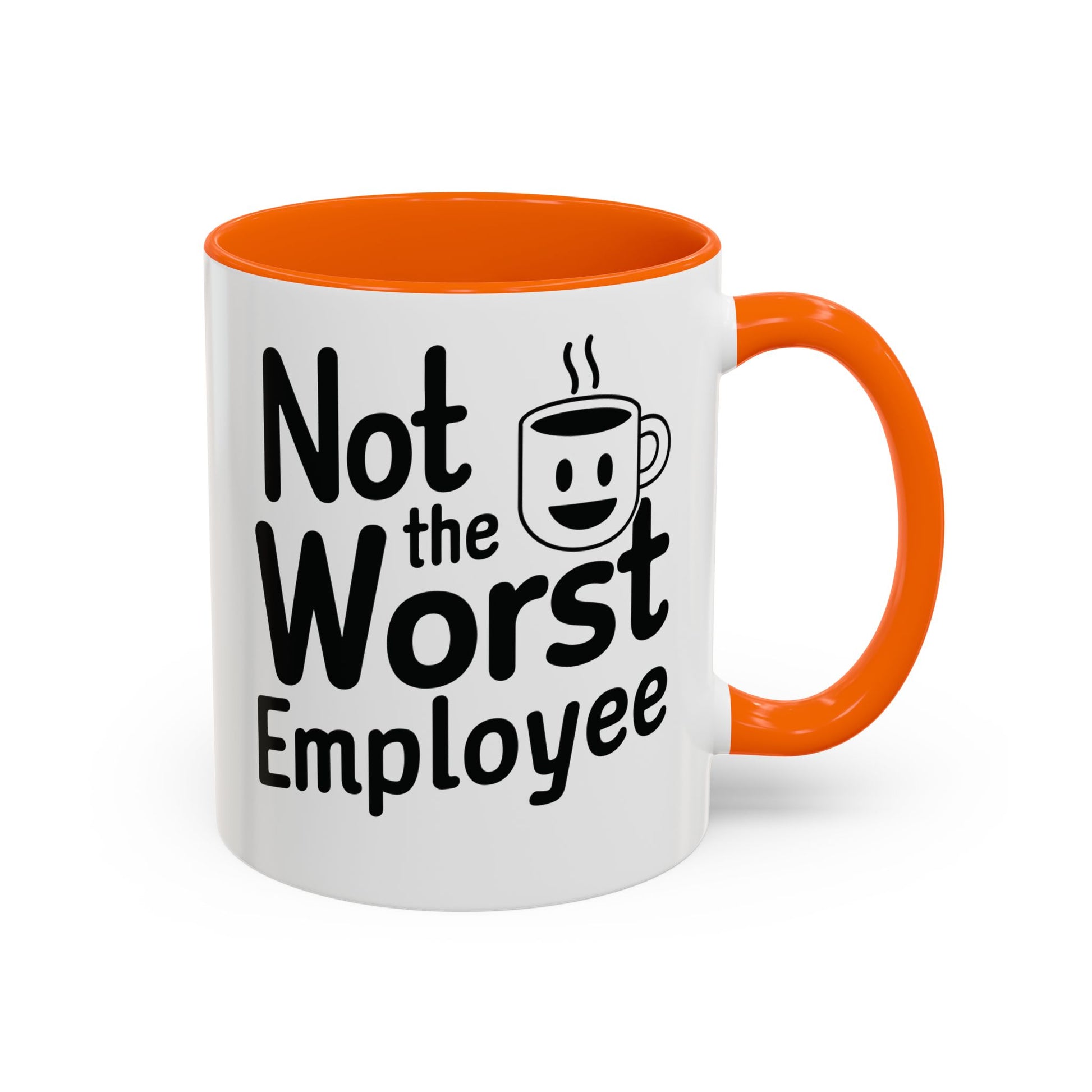 “Not the Worst Employee” Mug — Celebrating Bare Minimum Excellence Since 1970-Something – 11 oz & 15 oz