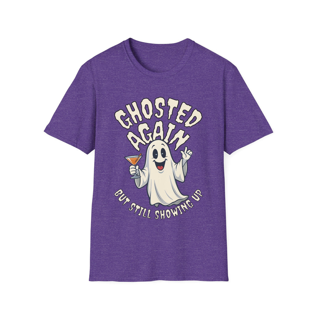 Ghosted Again Funny Halloween T-Shirt - Holiday Design XS-5X