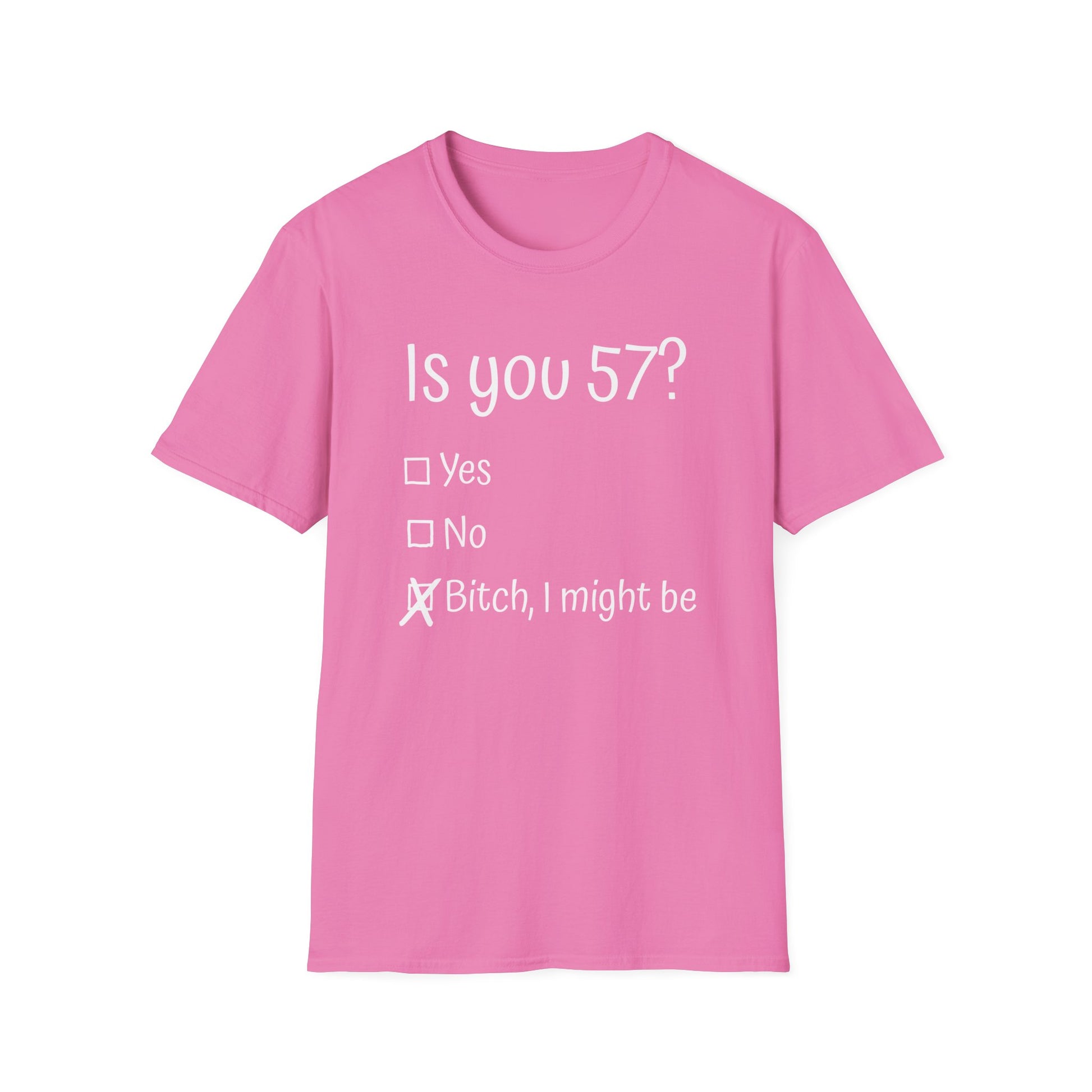 You Is Old Customizable T-shirt | Snarky Tee for Older Woman | Gift for Mom or Grandma | Sweary Tee | Inappropriate Gift | XS-5X