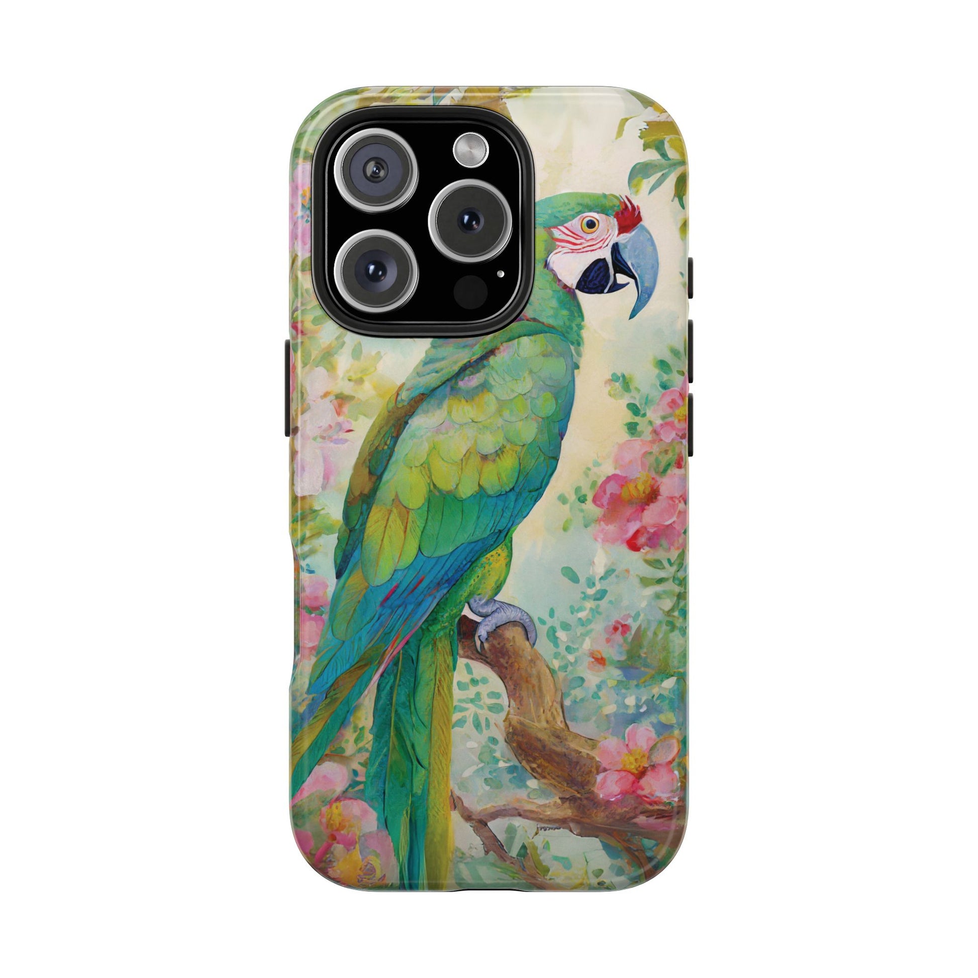 Tropical Parrot Phone Case