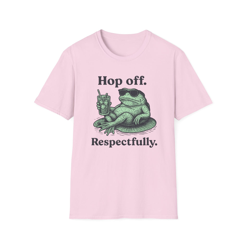 Funny Frog Quote Unisex Softstyle T-Shirt