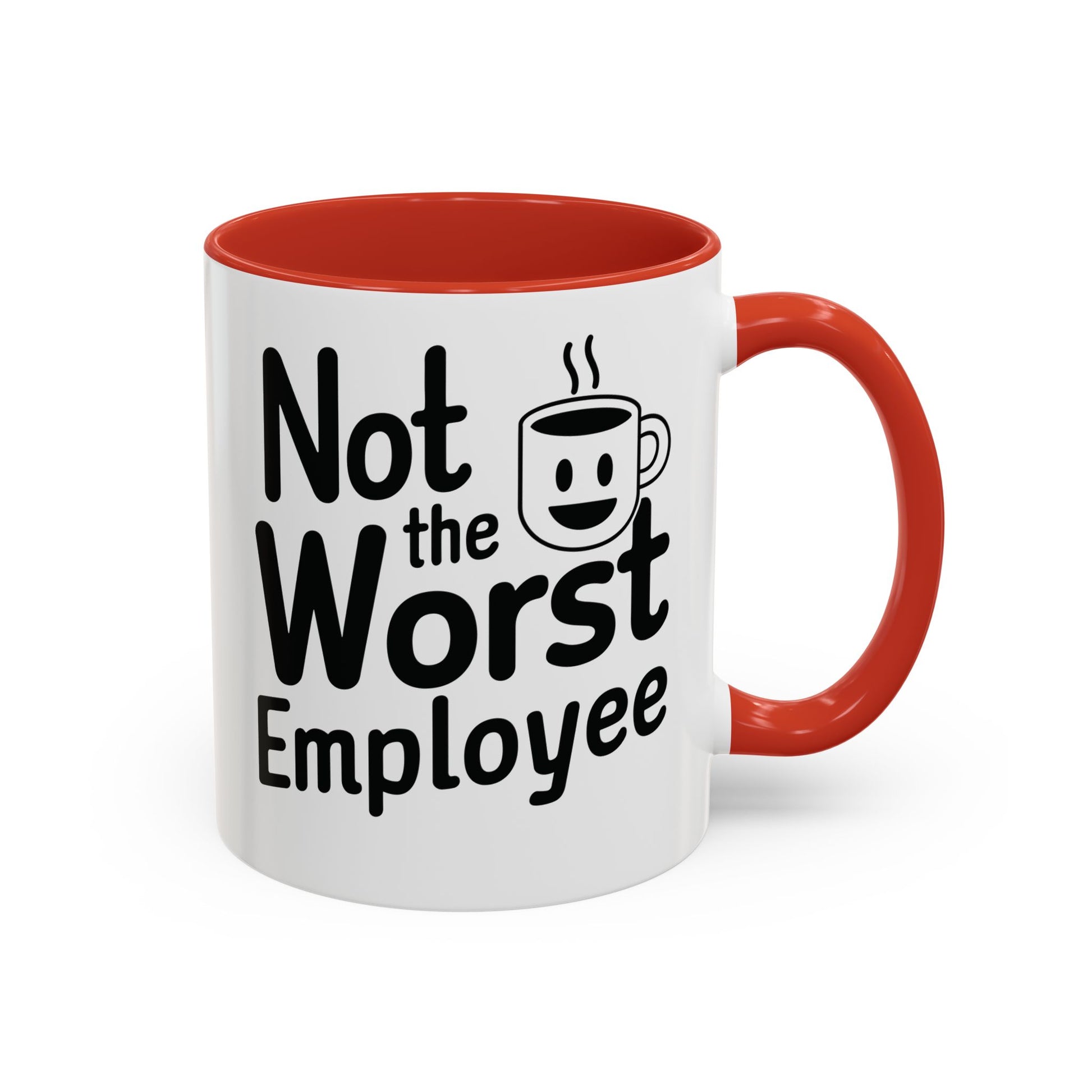 “Not the Worst Employee” Mug — Celebrating Bare Minimum Excellence Since 1970-Something – 11 oz & 15 oz
