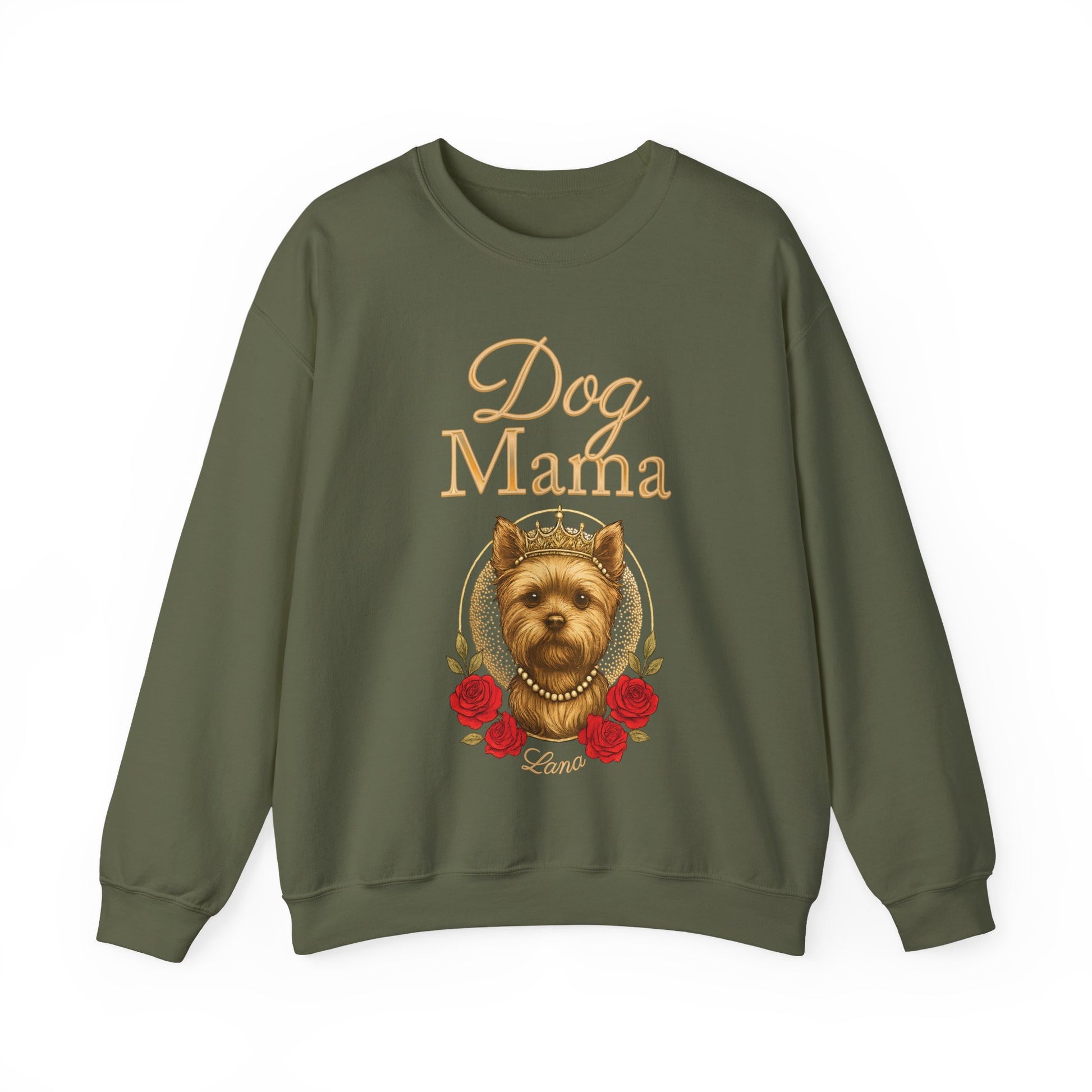 Custom Dog Mama Crewneck Sweatshirt