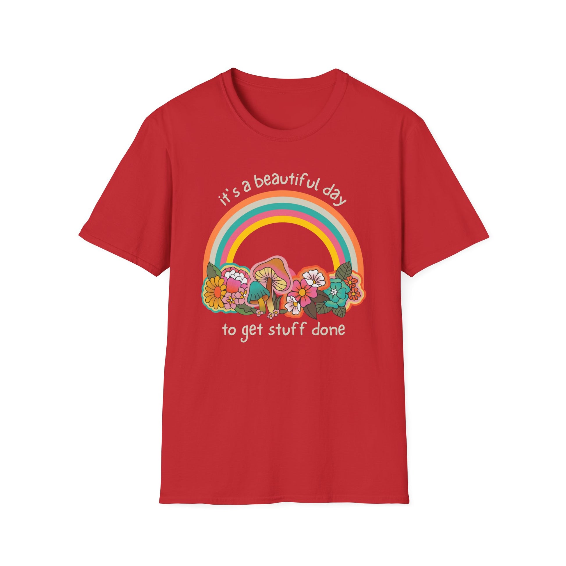 It's A Beautiful Day To Get Things Done Retro-Style 70s Inspired