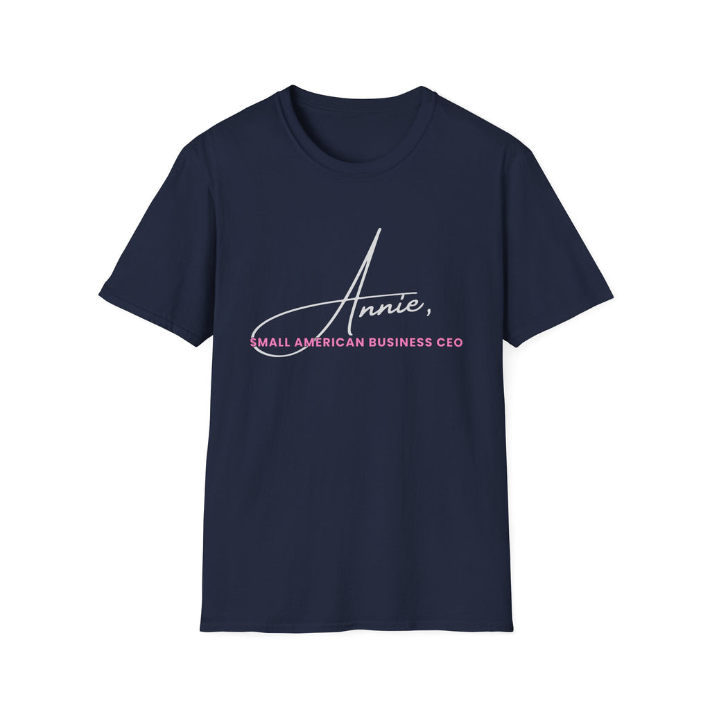 Personalized Small American Business CEO T-Shirt