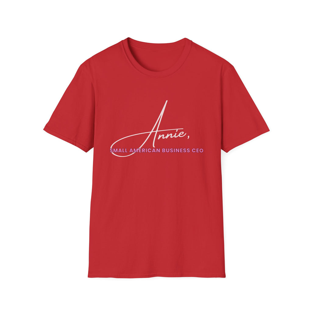 Personalized Small American Business CEO T-Shirt