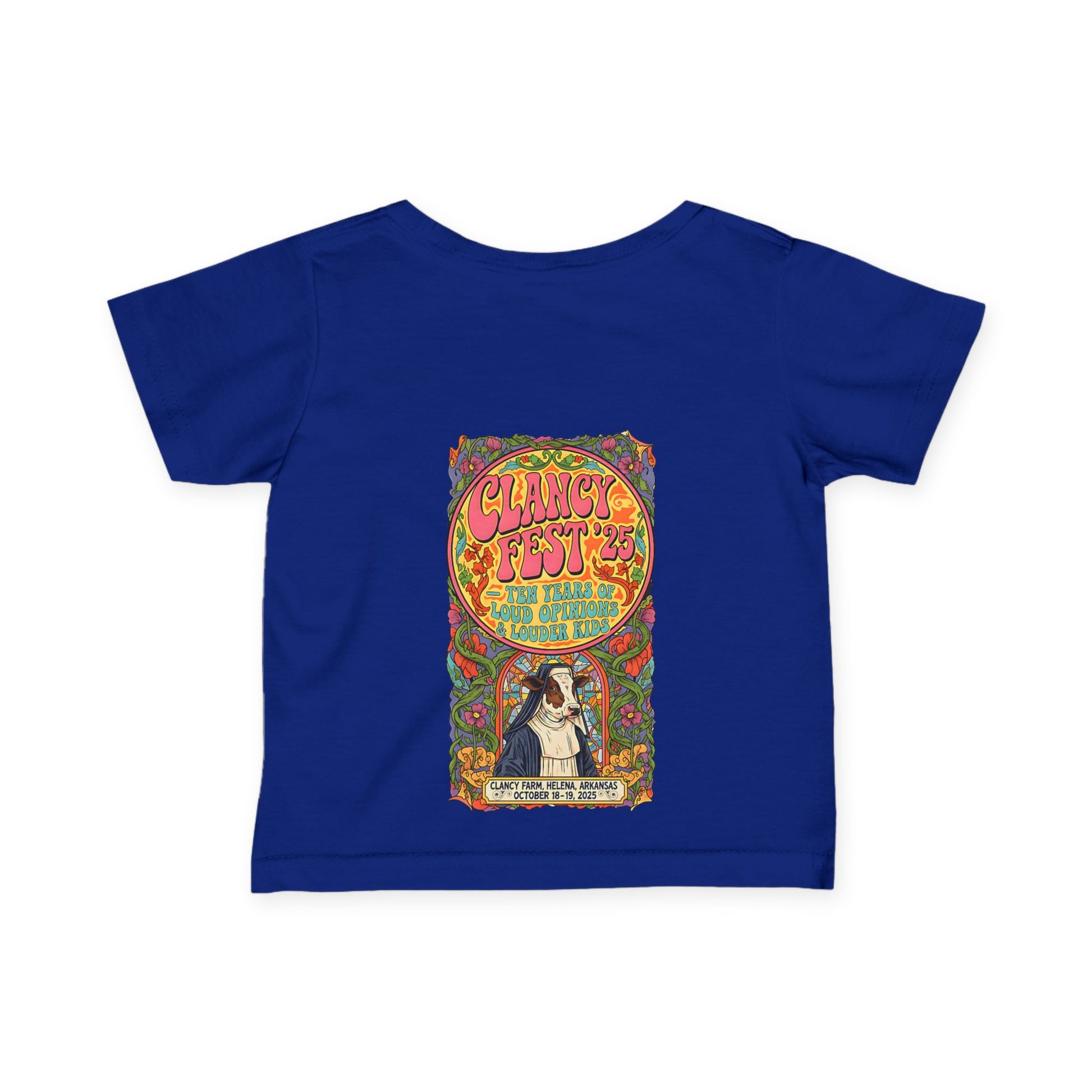 Custom ClancyFest 25 Infant Tee