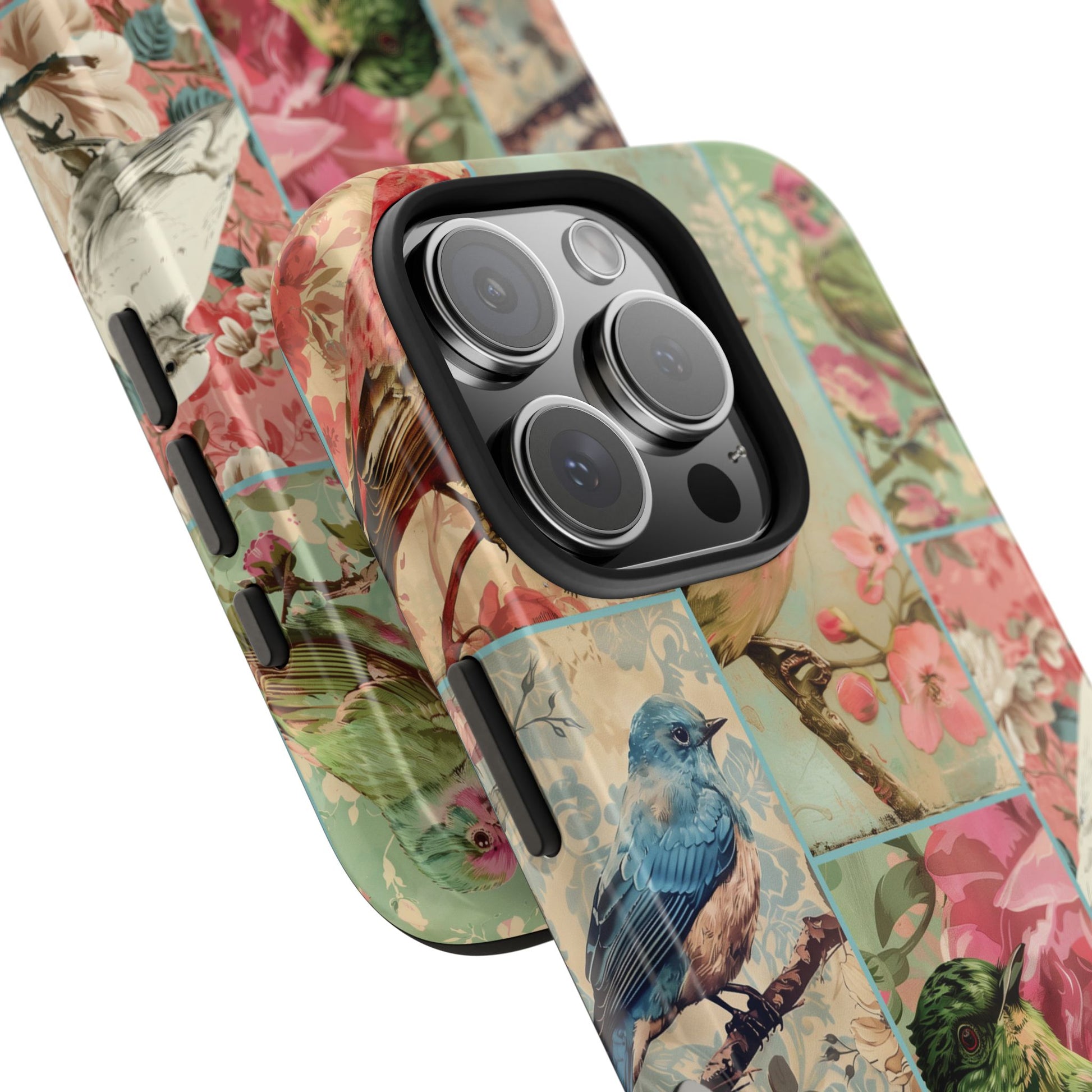 Vintage Birds & Florals Phone Case
