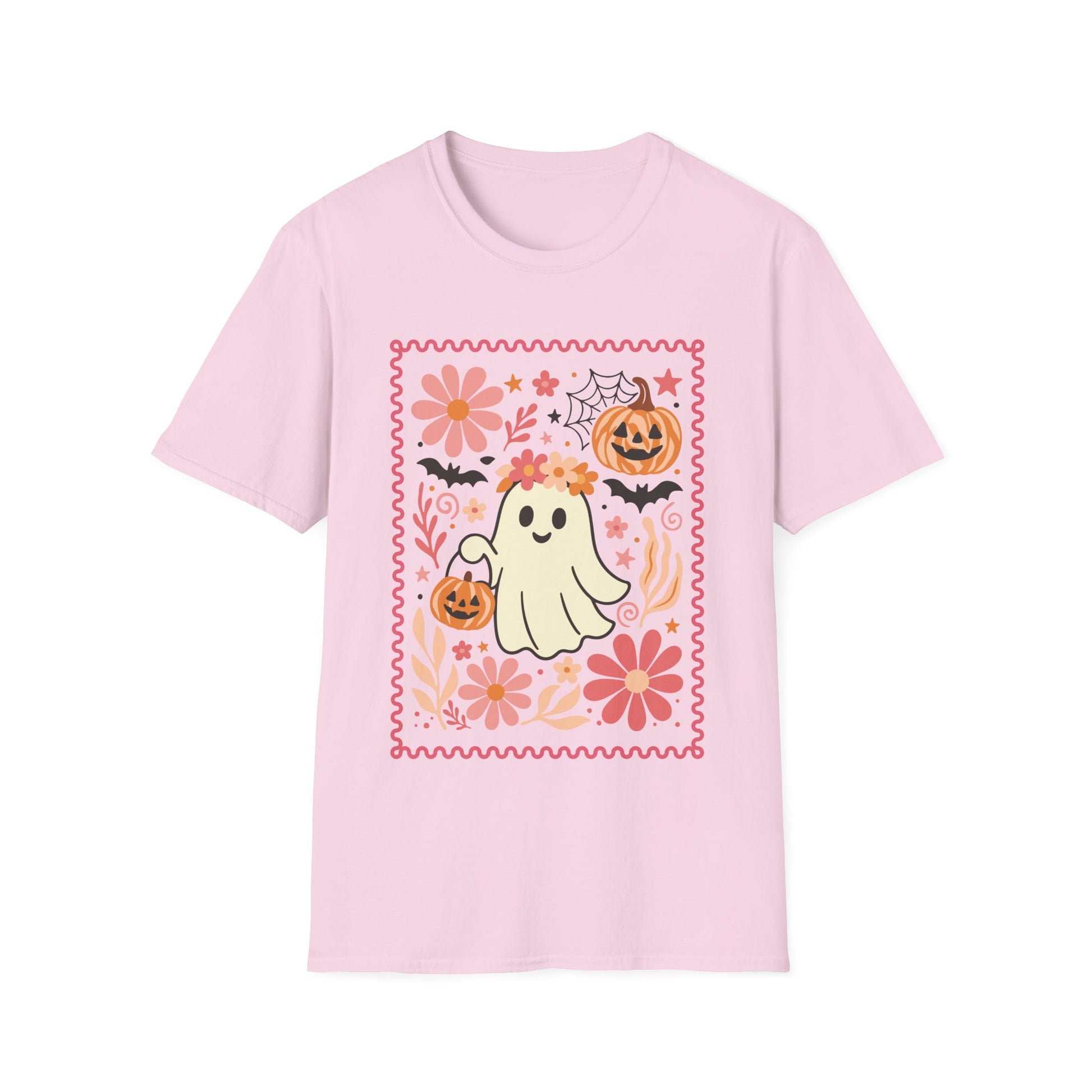 Cute Halloween Pumpkin T-Shirt, Autumn Design XS-5X