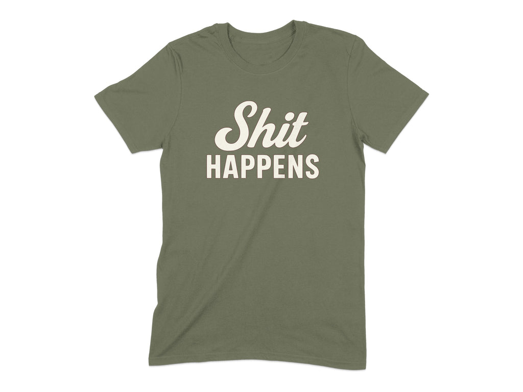 Shit Happens Graphic Statement T-shirt product type