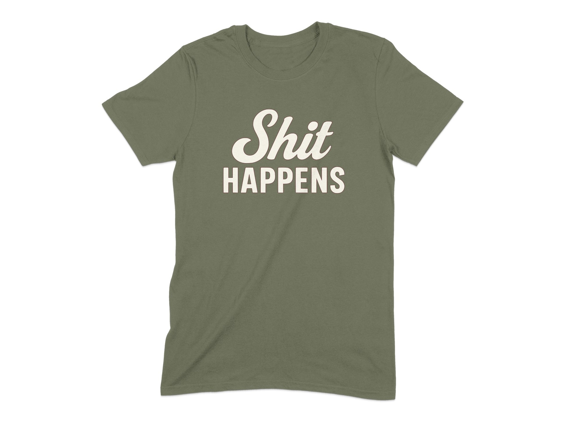 Shit Happens Graphic Statement T-shirt product type