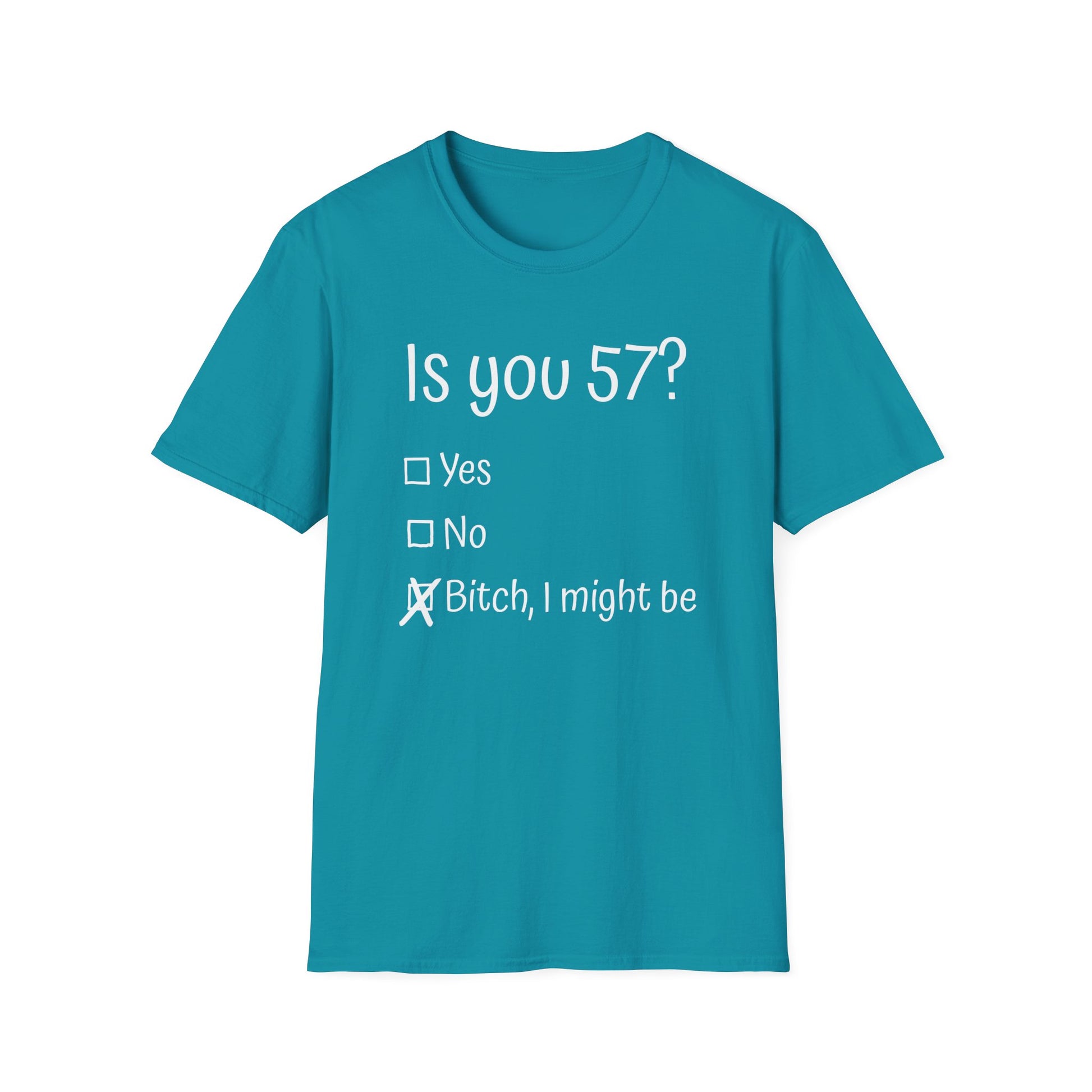 You Is Old Customizable T-shirt | Snarky Tee for Older Woman | Gift for Mom or Grandma | Sweary Tee | Inappropriate Gift | XS-5X