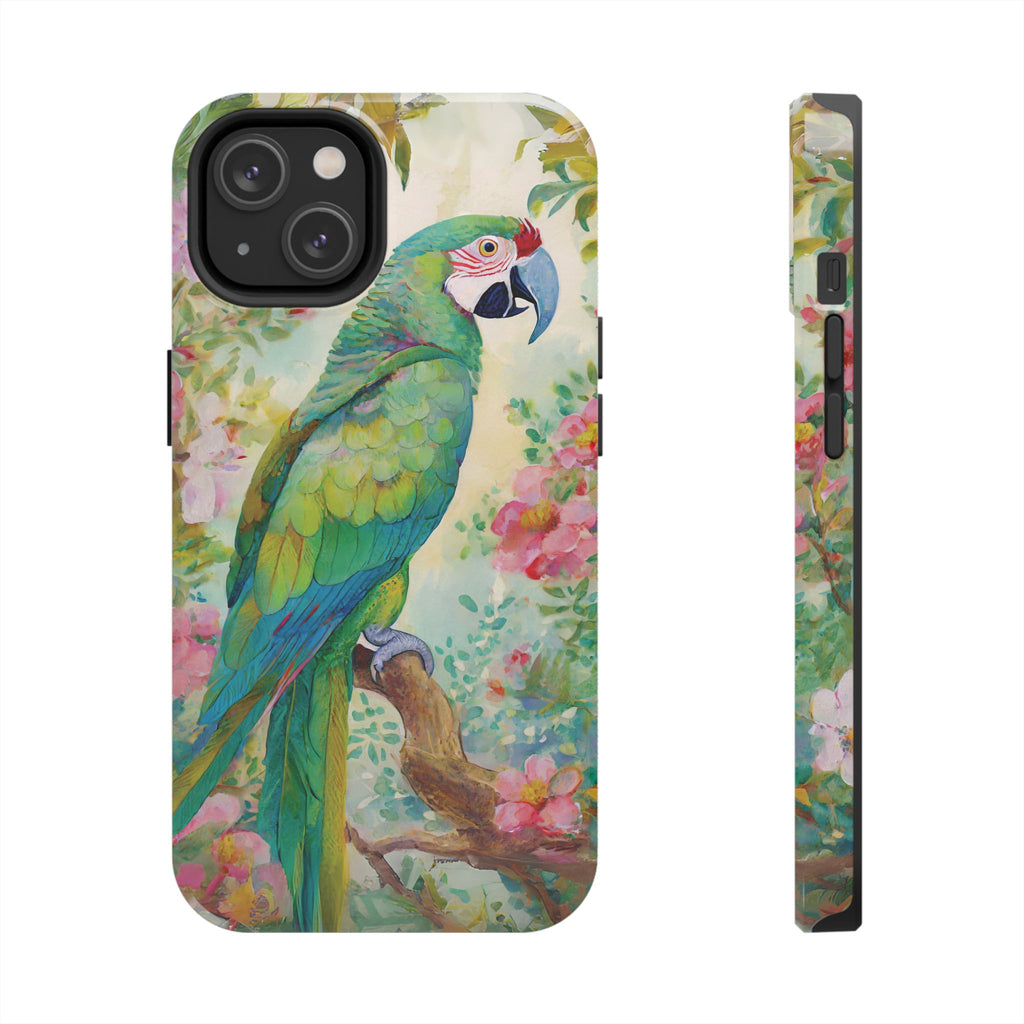 Tropical Parrot Phone Case
