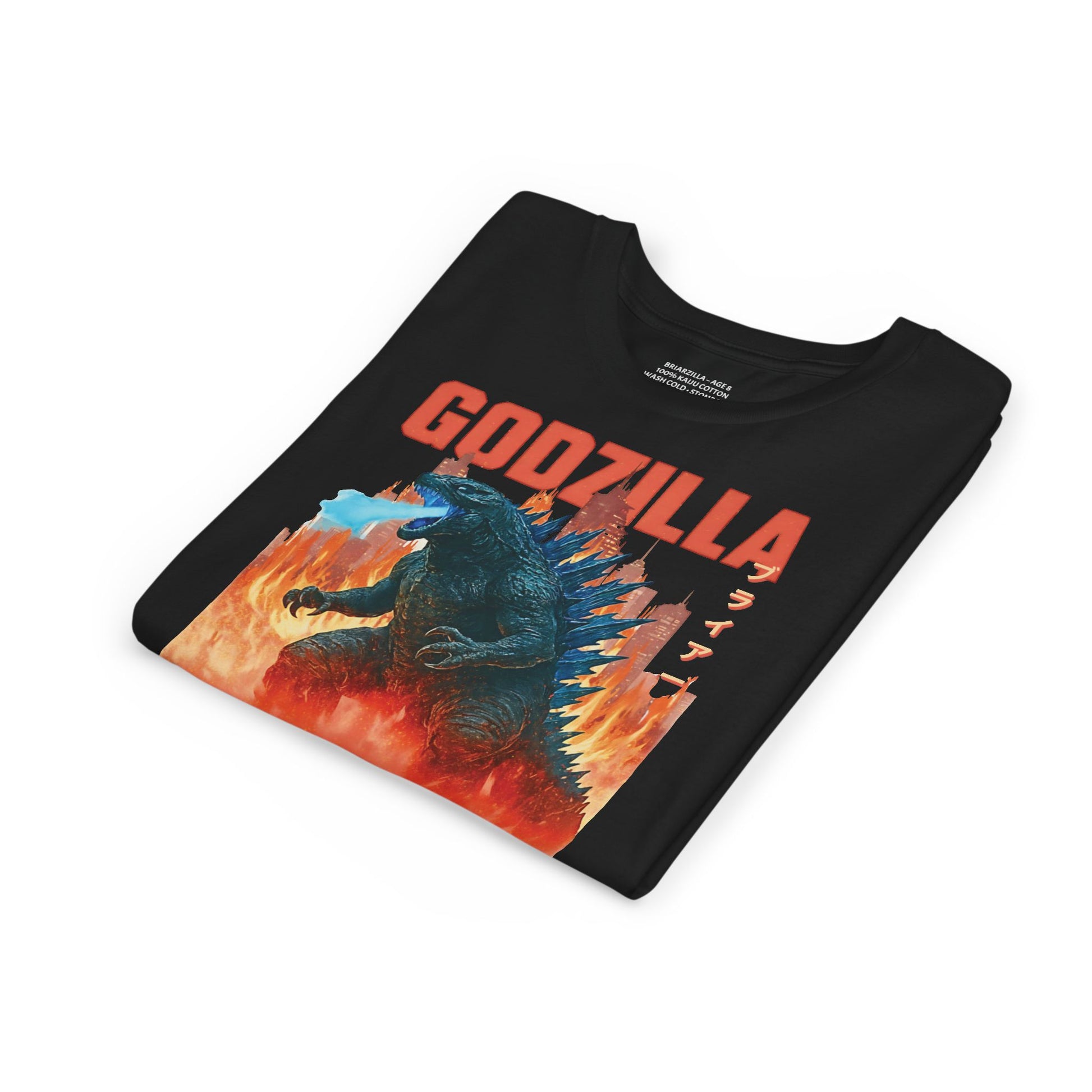 Custom Godzilla Youth Short Sleeve Tee