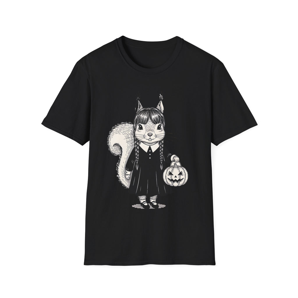 Funny Wednesday Squirrel Halloween Unisex T-Shirt