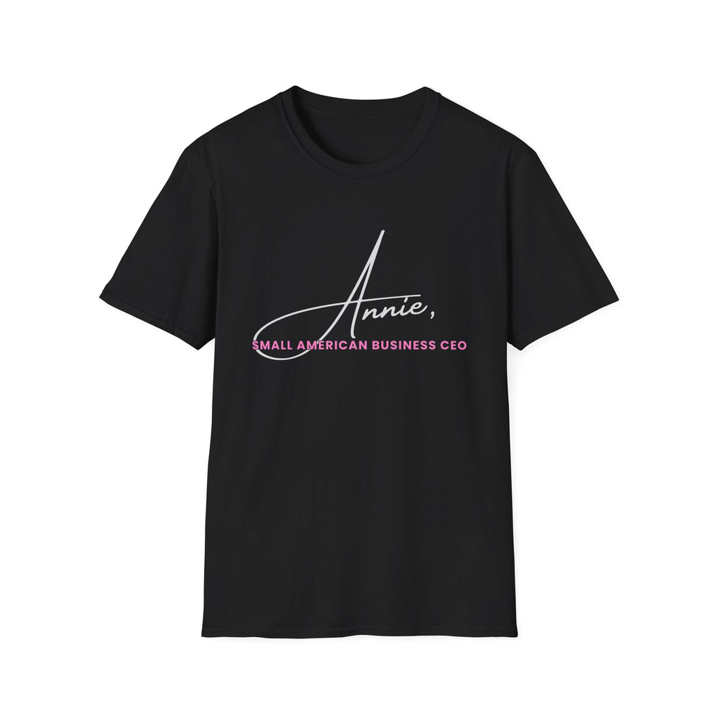 Personalized Small American Business CEO T-Shirt
