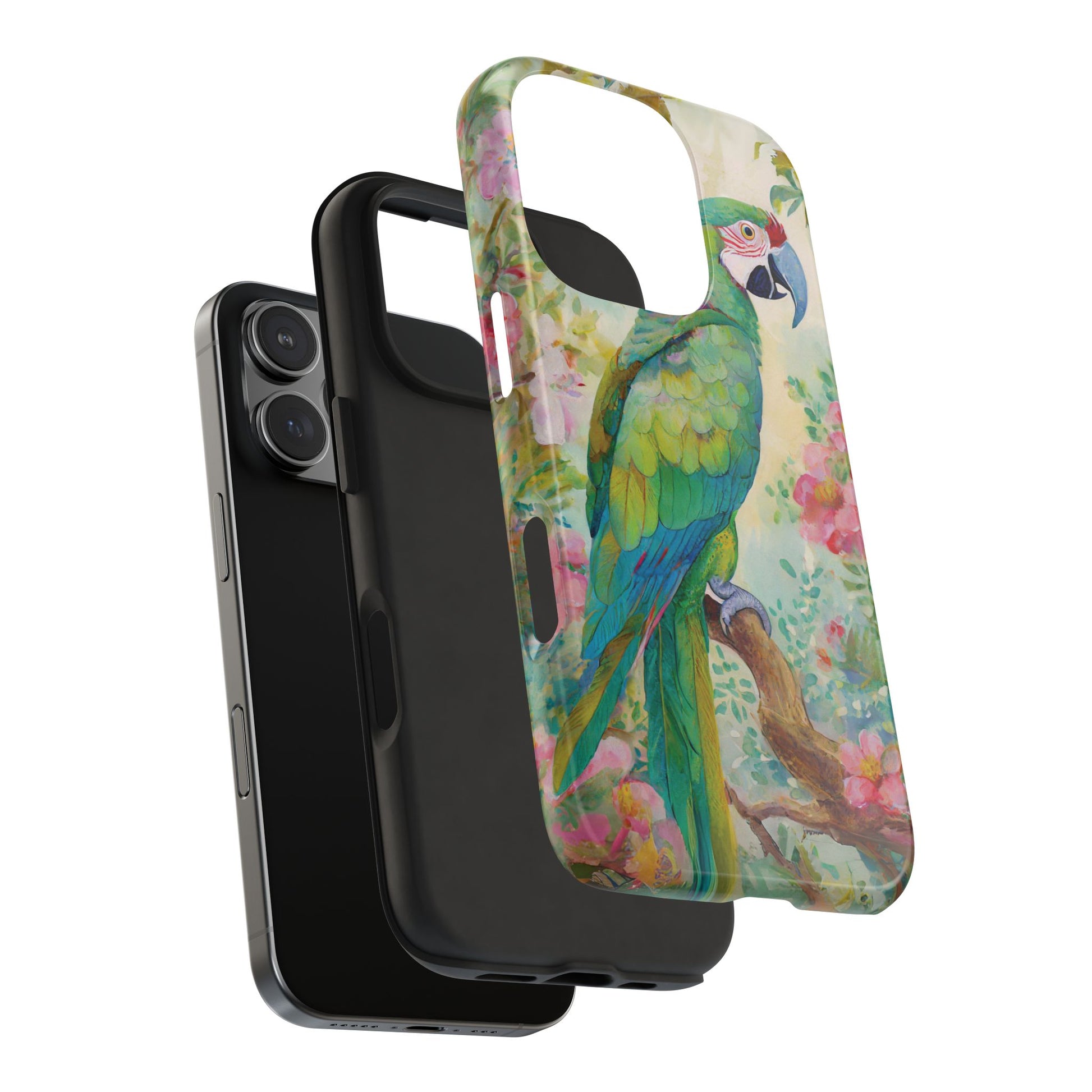 Tropical Parrot Phone Case