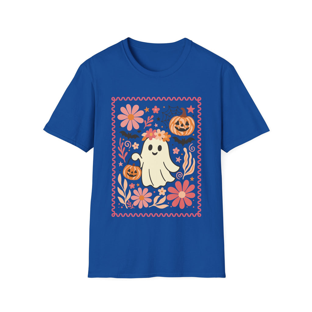 Cute Halloween Pumpkin T-Shirt, Autumn Design XS-5X