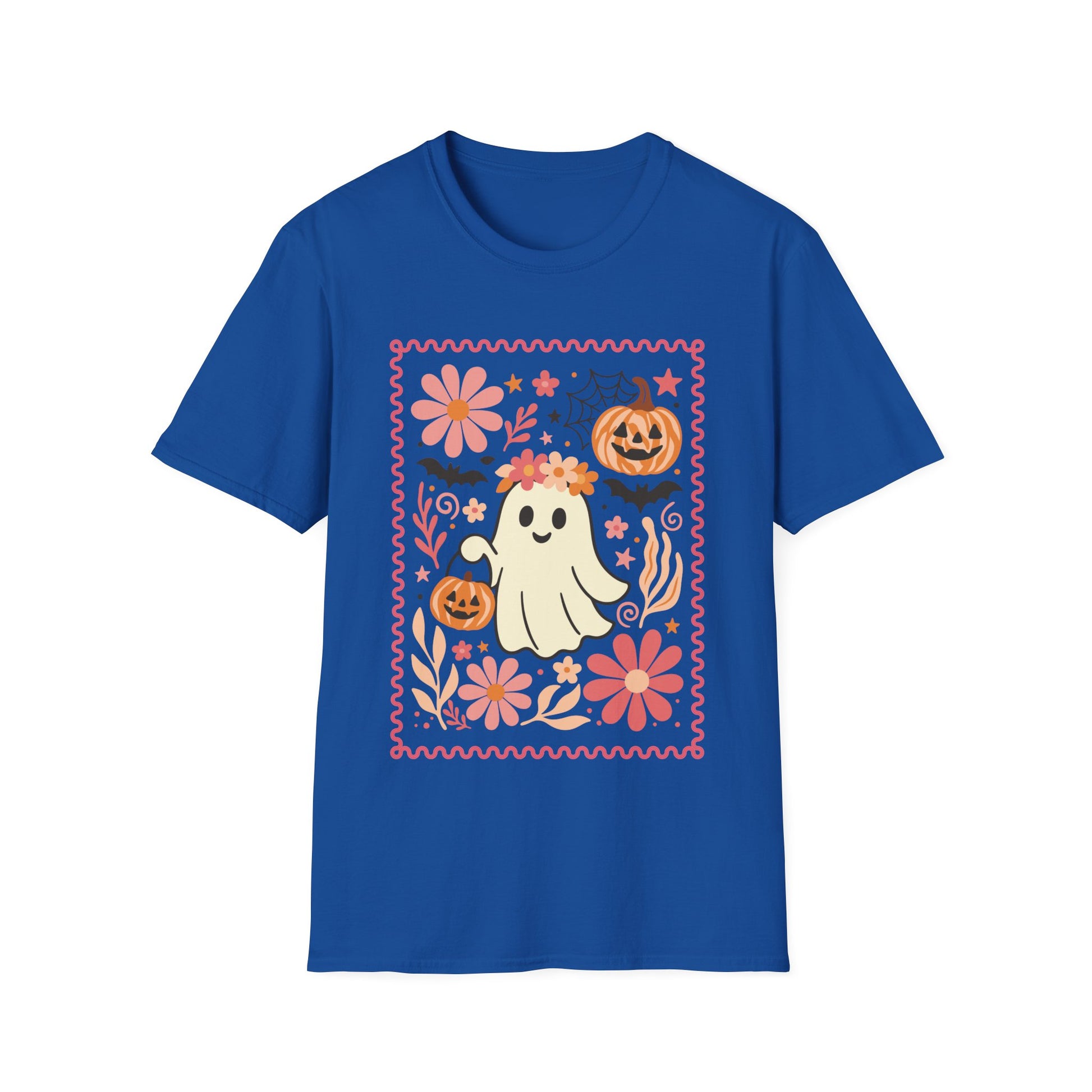 Cute Halloween Pumpkin T-Shirt, Autumn Design XS-5X