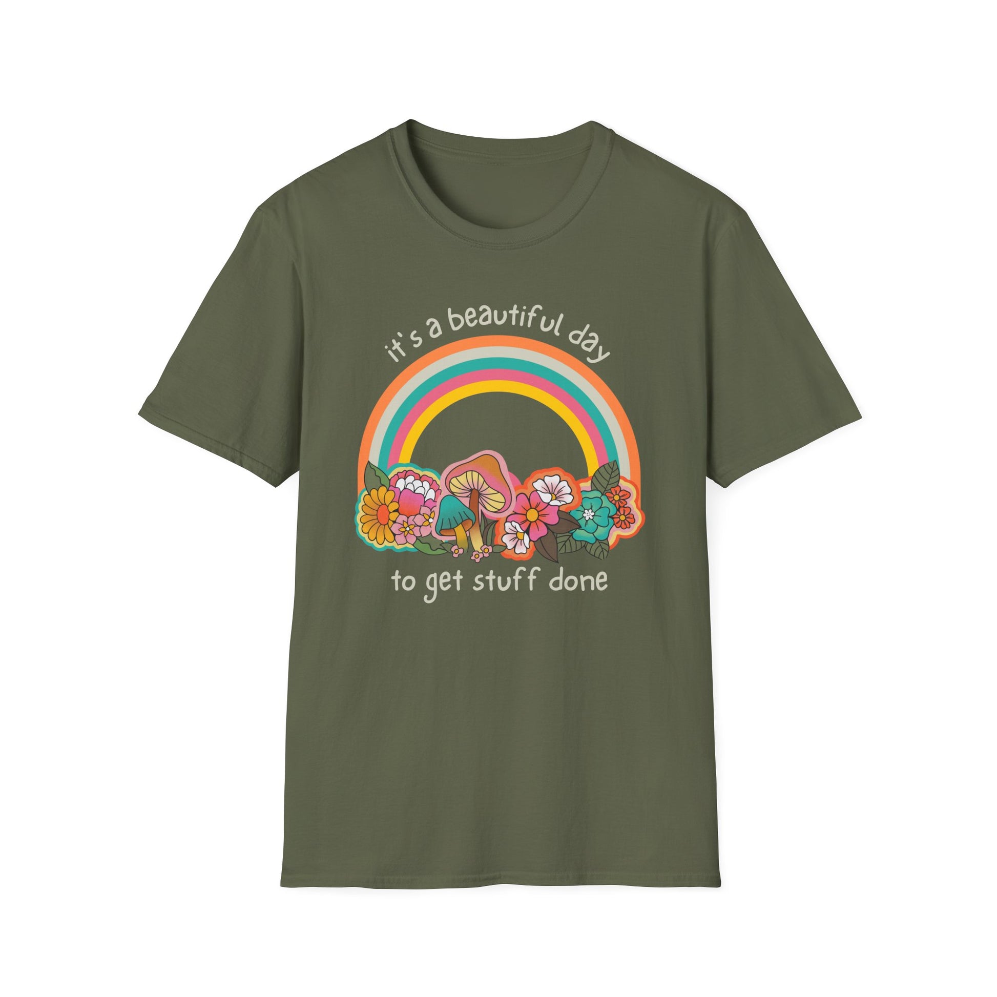 It's A Beautiful Day To Get Things Done Retro-Style 70s Inspired