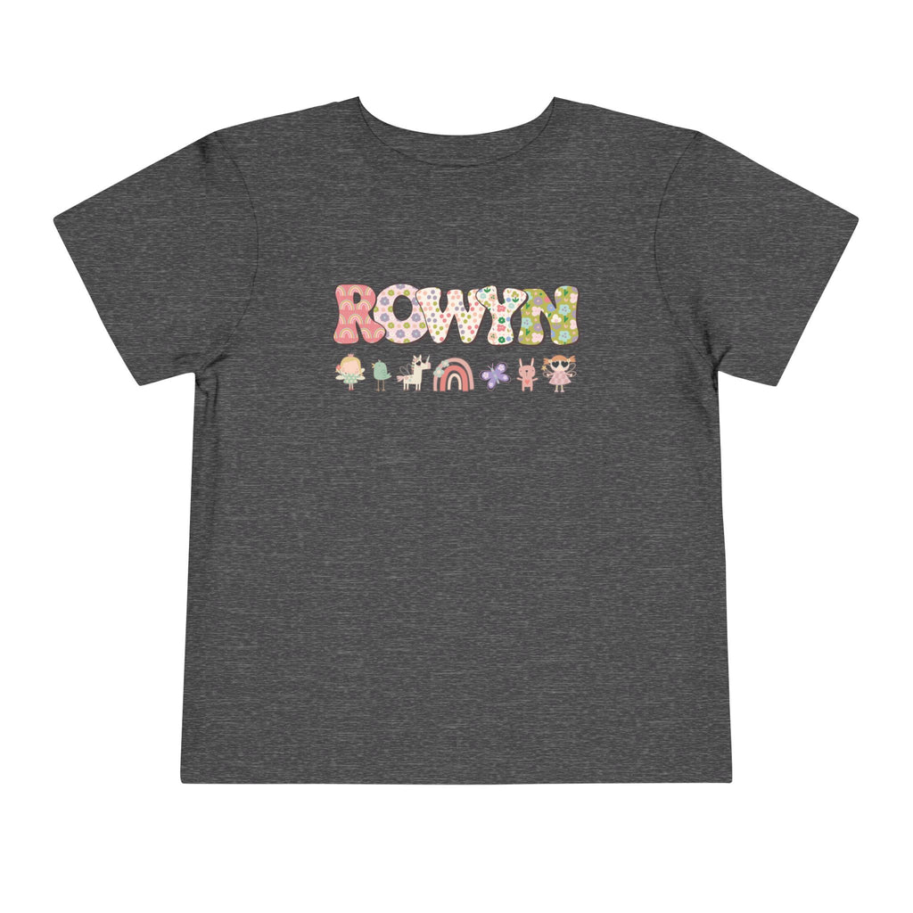 Personalized T-Shirt for Kids – Toddler Size 2T-5T - Custom Name
