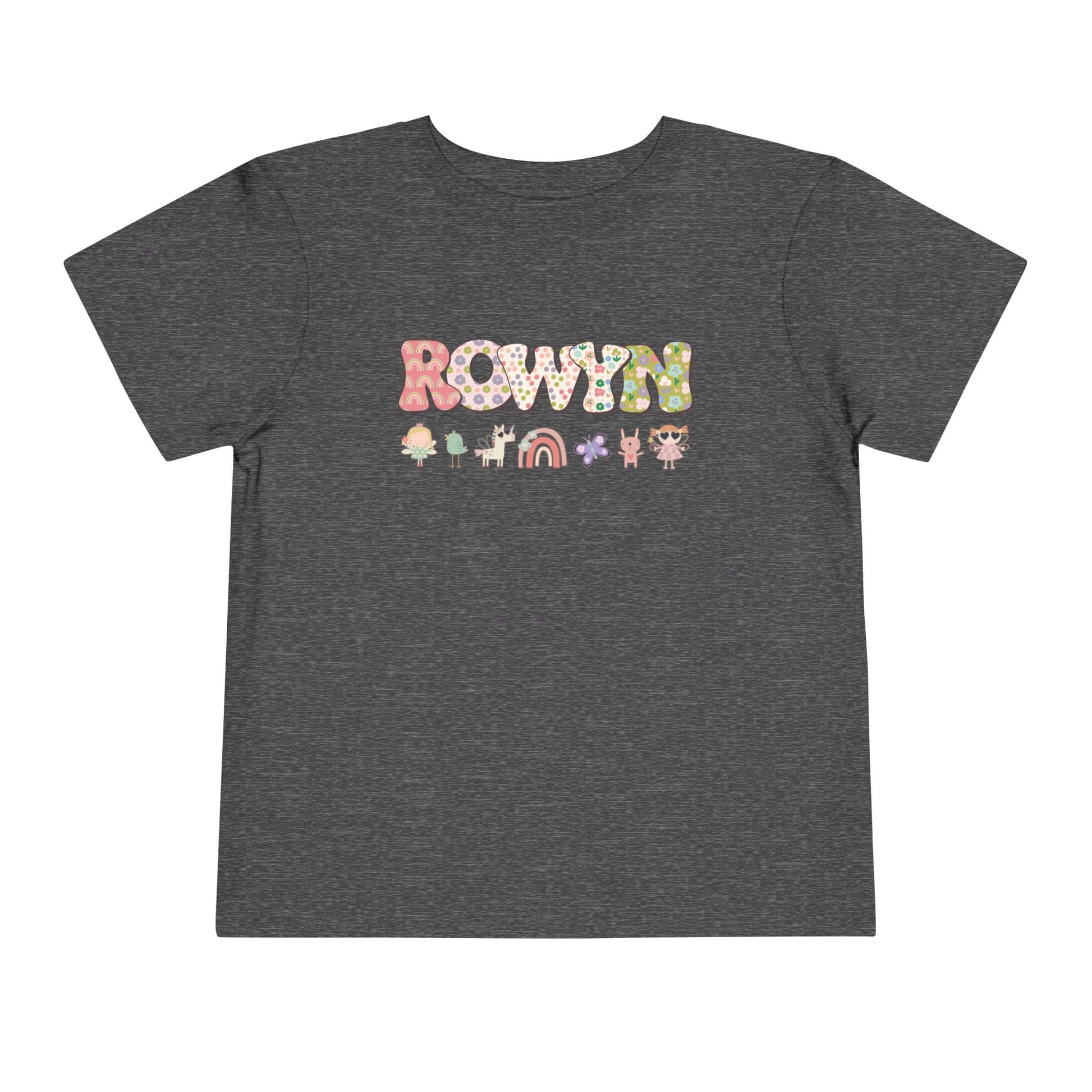 Personalized T-Shirt for Kids – Toddler Size 2T-5T - Custom Name