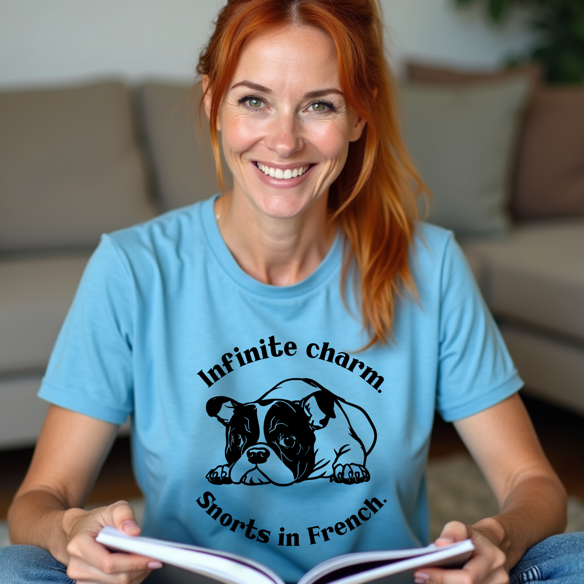 French Bull Dog Mom Shirt – Cute Pet Parent Gift, Funny Dog Lover Tee, Puppy Mama Shirt, Fur Mama, Dog Owner, Tee for Doggo Rescue Parent XS-5X