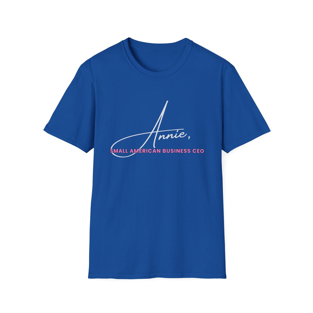 Personalized Small American Business CEO T-Shirt
