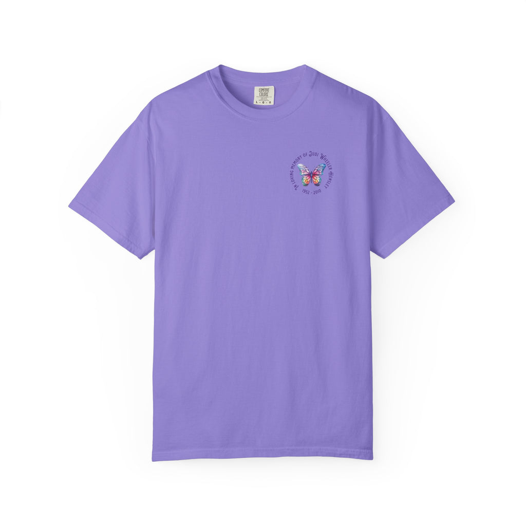 Judi's Butterflies Tribute T-Shirt, Unisex Comfort Colors Tee