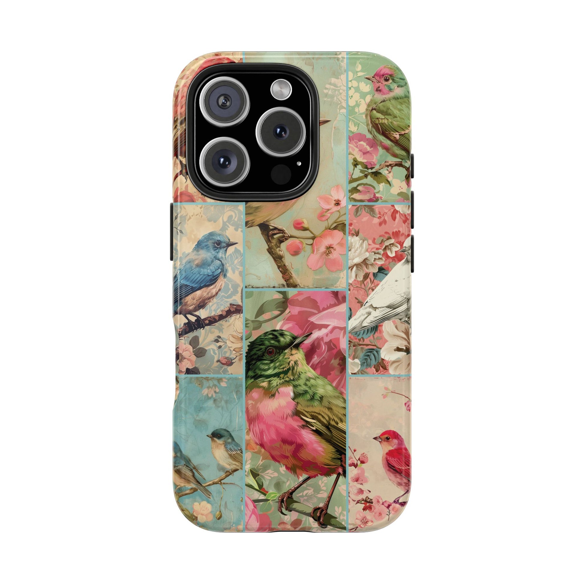 Vintage Birds & Florals Phone Case
