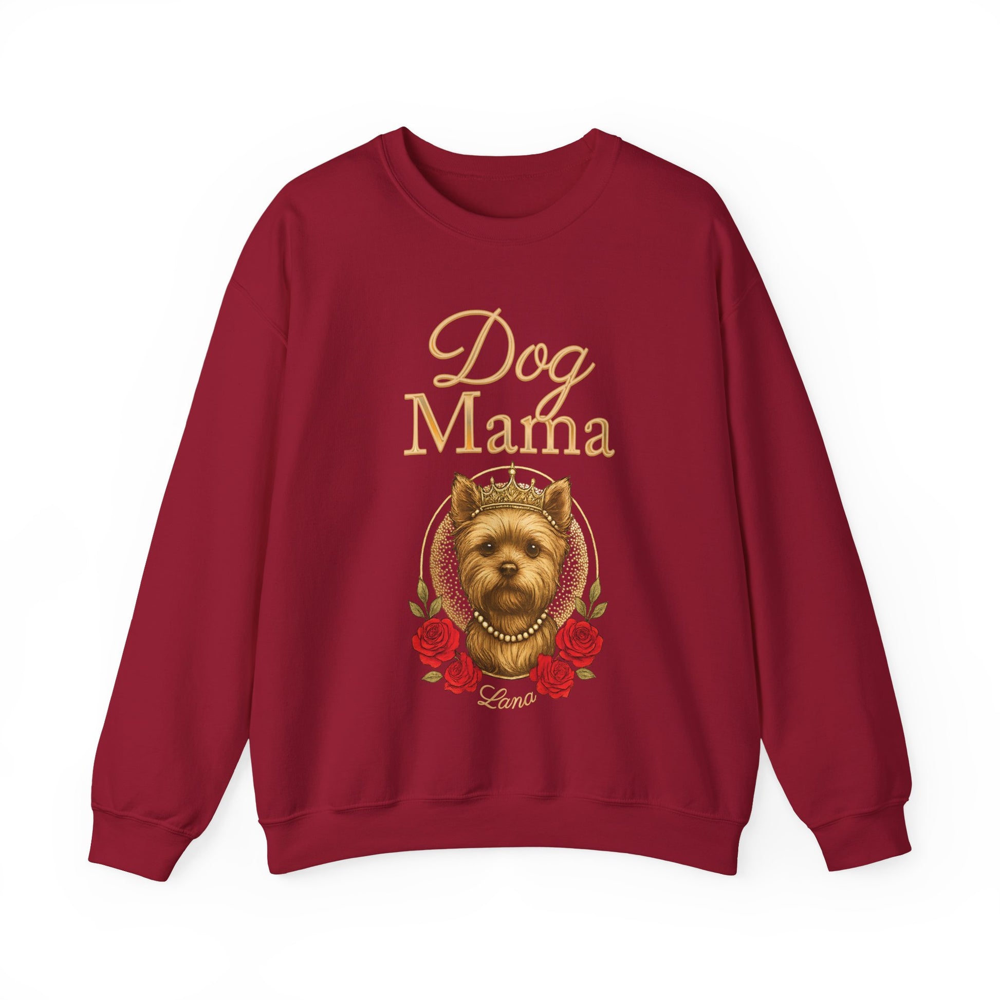 Custom Dog Mama Crewneck Sweatshirt