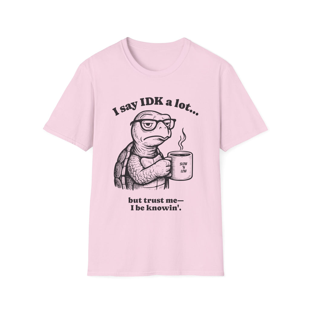 Funny Turtle Quote T-Shirt, Unisex XS-5X