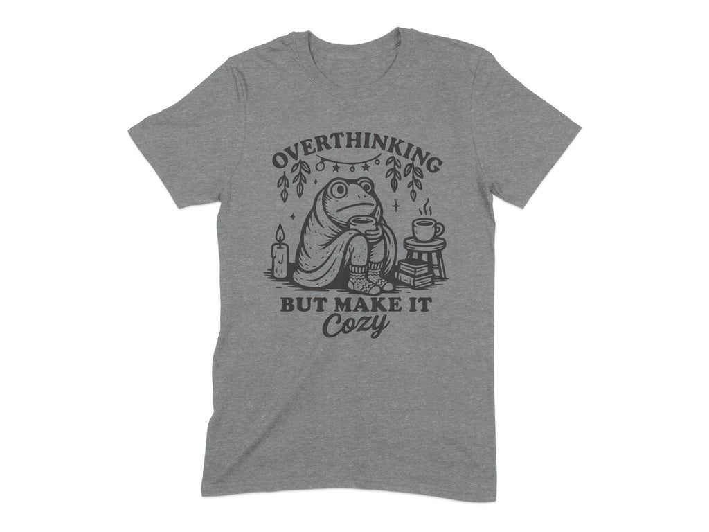 Overthinking But Make It Cozy Graphic Tee product